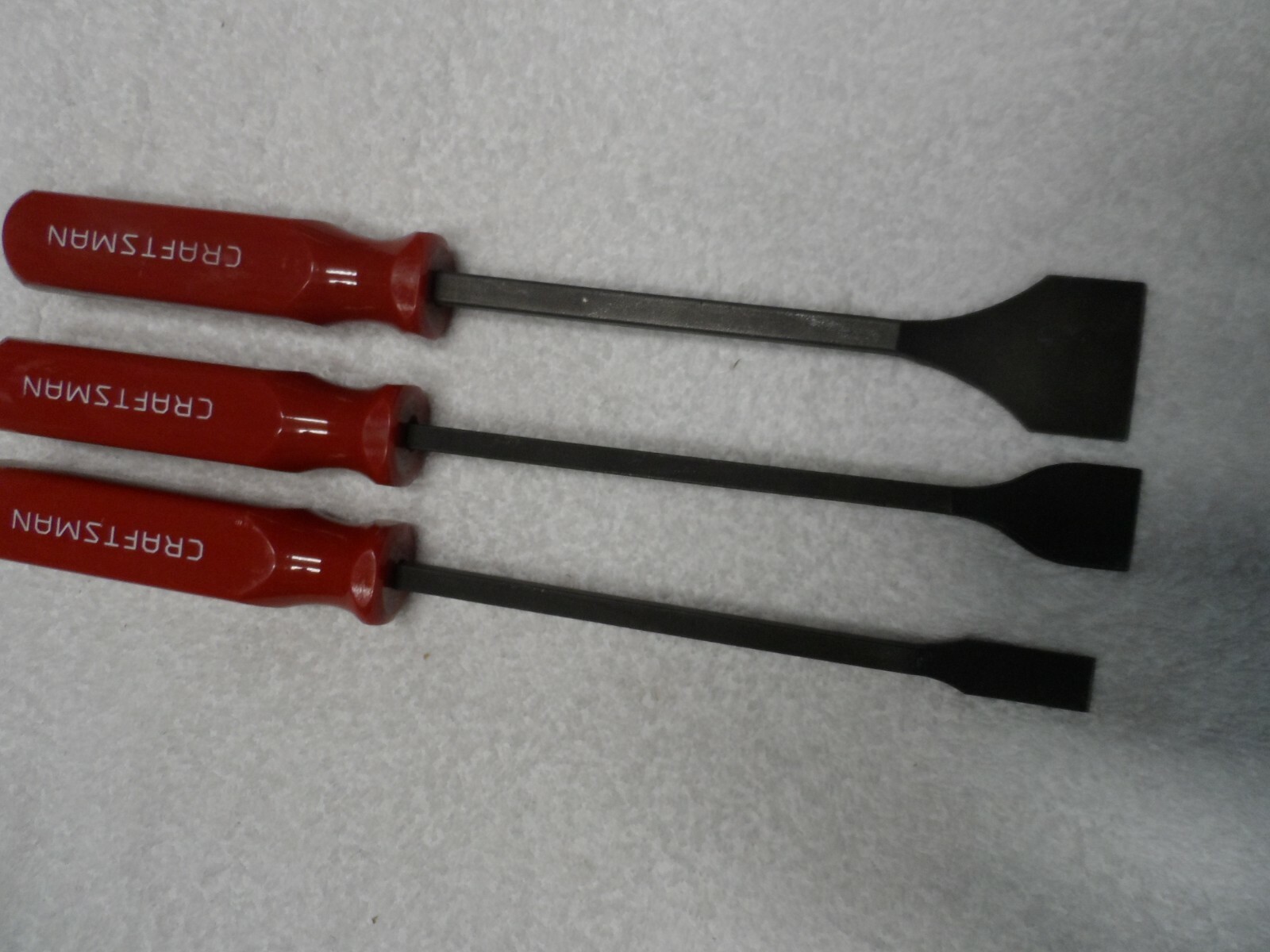 Craftsman Gasket Scraper Set (1/2″, 1, 1-1/2″), made in USA – 3 pcs