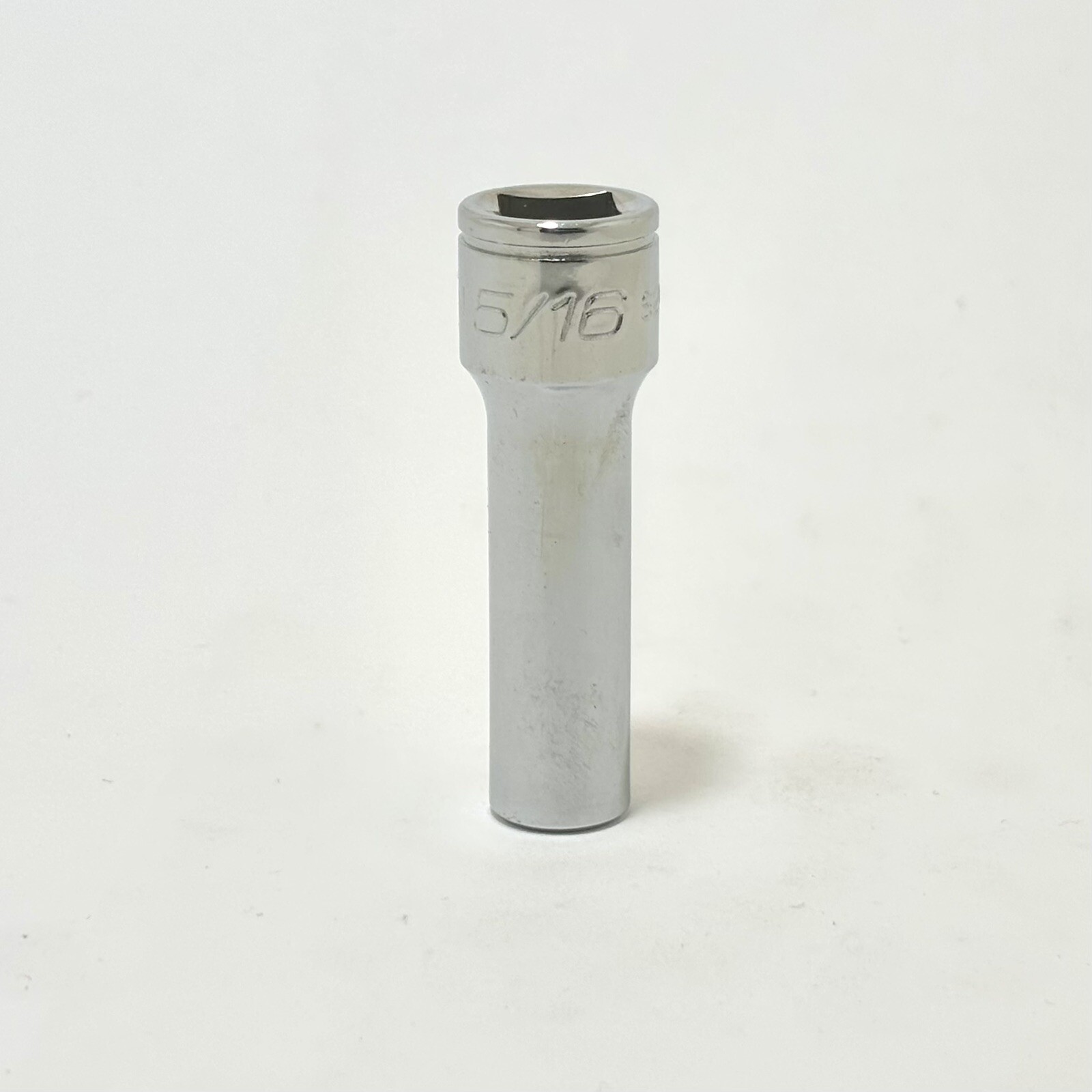 NEW ICON 5/16 INCH DEEP SOCKET 3/8” DRIVE SAE INCH 6 POINT POLISHED S2SD31