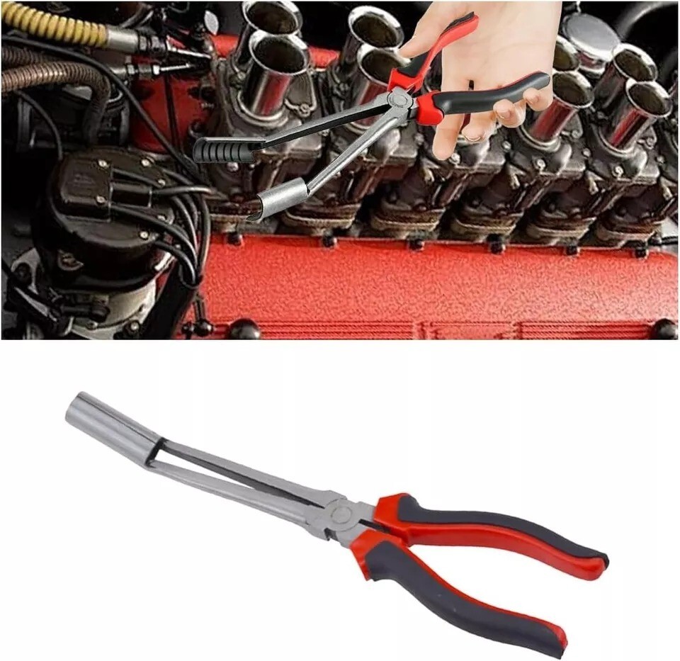 Car Spark Plug Wire Removal Pliers Tool High Voltage Cylinder Cable Removal Clam