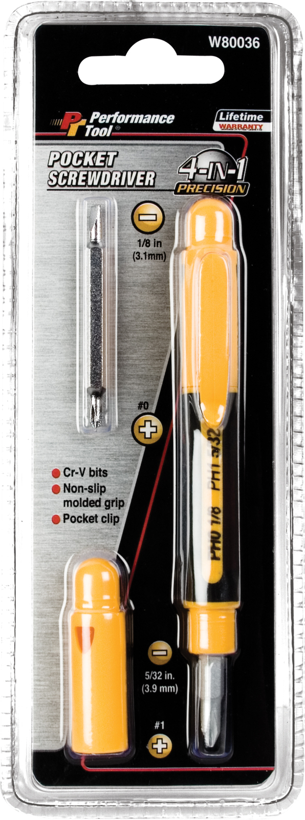 Wilmar W80036 4-in-1 Precision Screwdriver