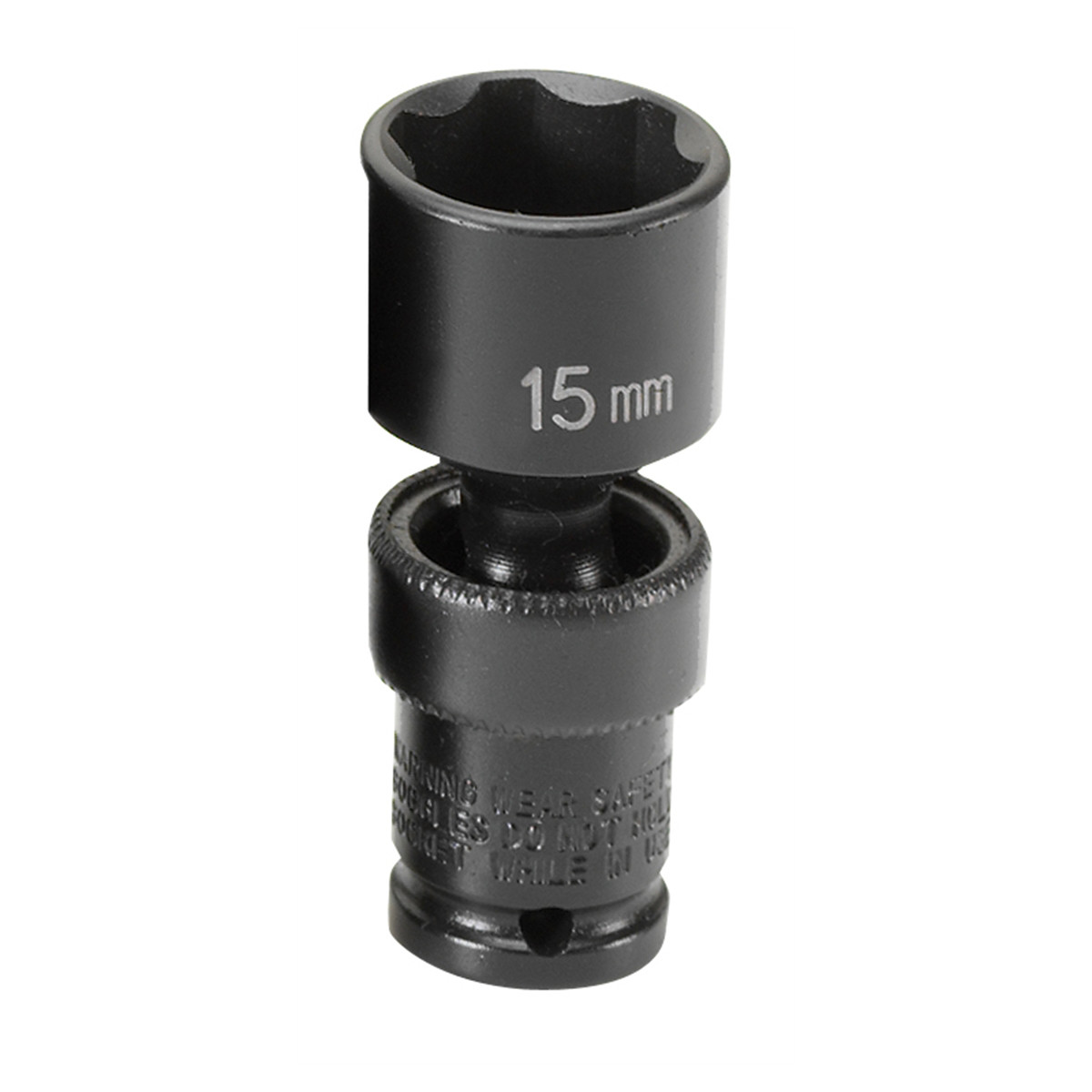Grey Pneumatic 915UMS SOC 15MM 1/4D IMP UNIV 6PT