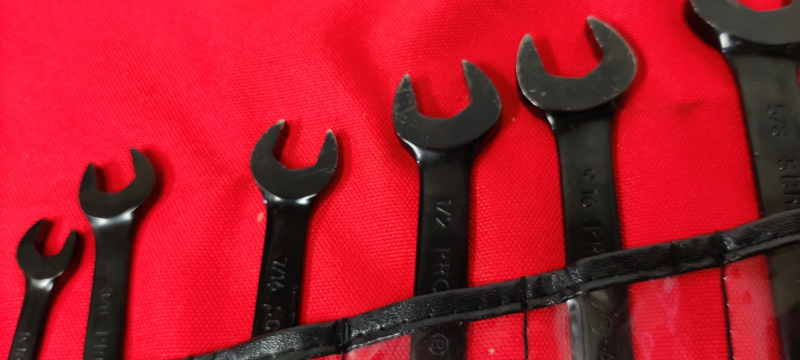 (150741) Proto 9pc Standard Wrench Set Black *Pre Owned*