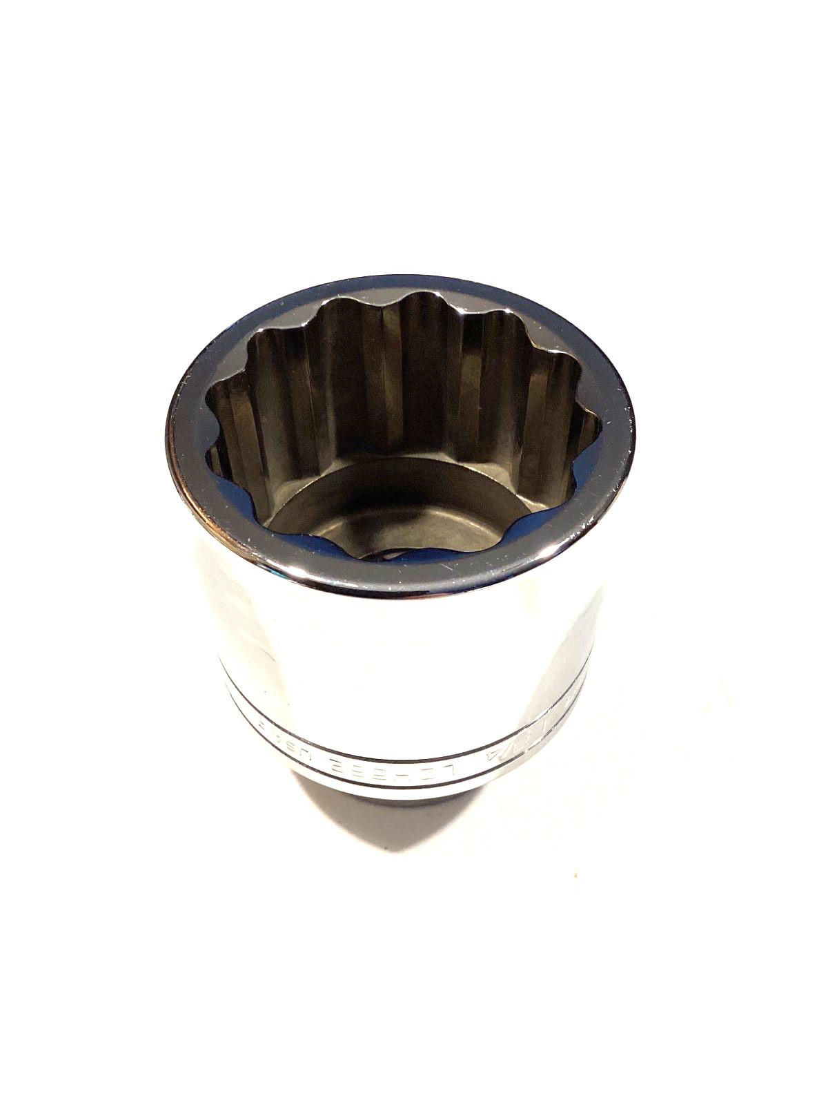 Snap On Tools 3/4” Drive 1-3/4” 12 Point Shallow SAE Chrome Socket LDH562 MINT