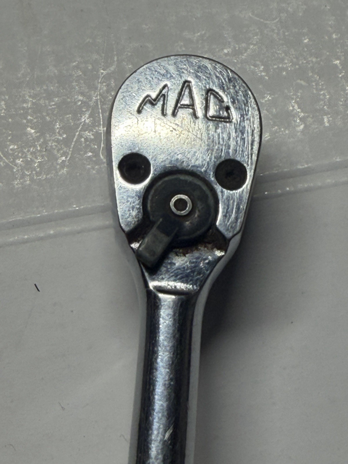 MAC Tools MR5 1/4” Drive Ratchet used