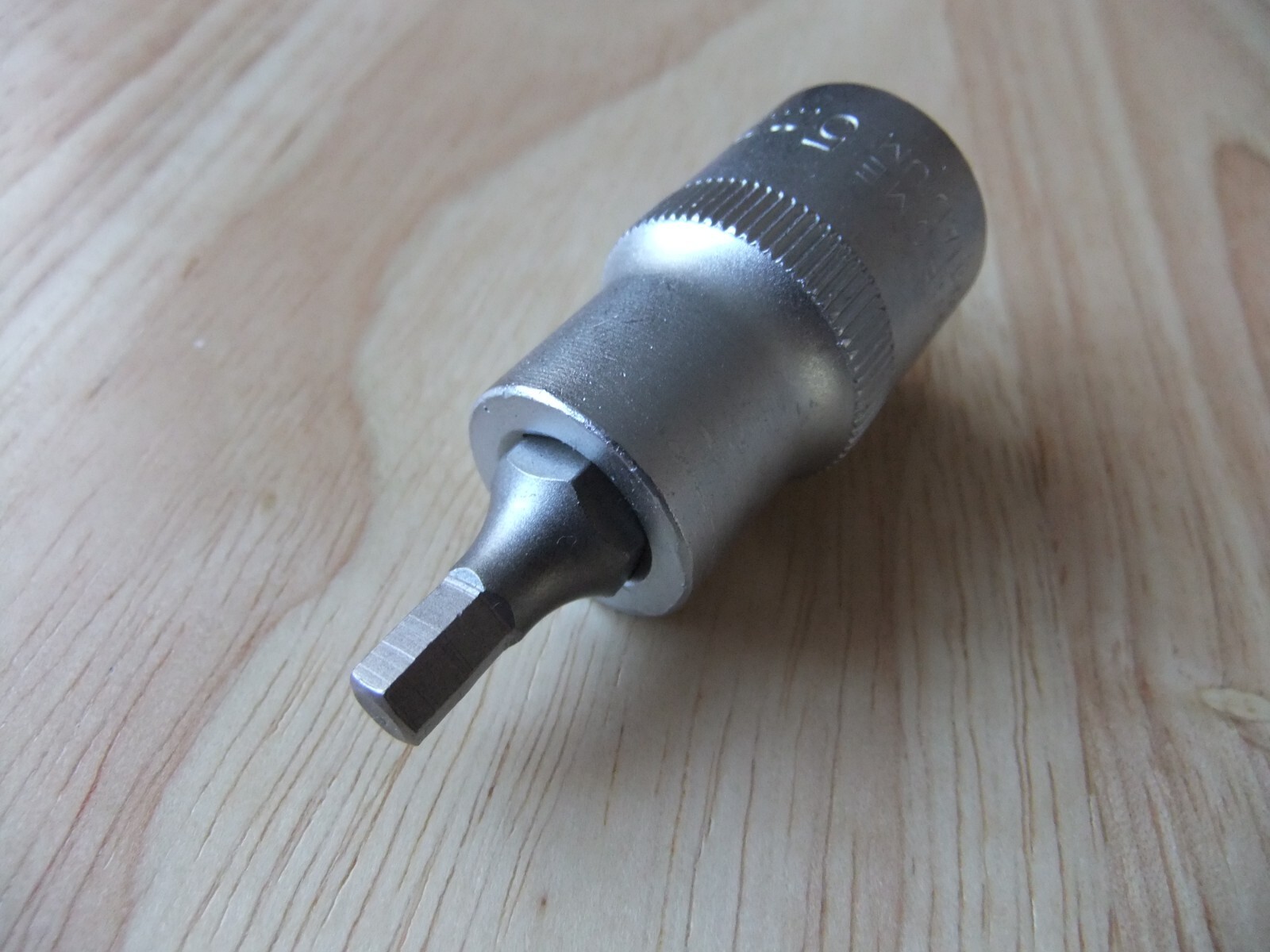 Welzh Werkzeug 5mm x 1/2 Drive Chrome Vanadium Hex Bit Socket – 54mm Long