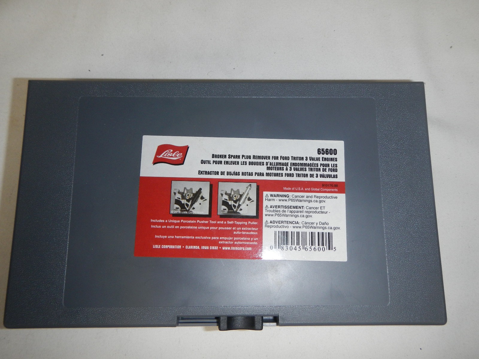 Lisle Broken Spark Plug Remover for Ford Triton 3 Valve Engines