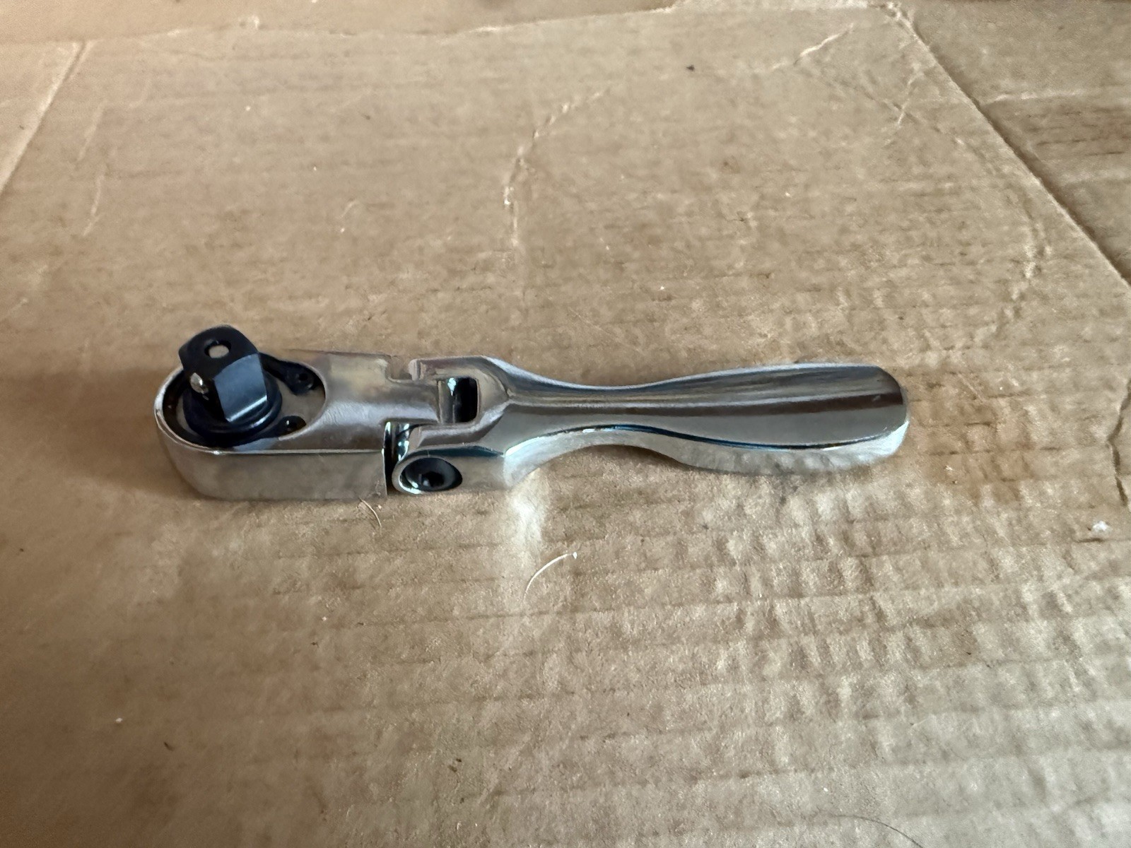 Mac Tools 5” 3/8” Drive Flex Head Stubby Ratchet
