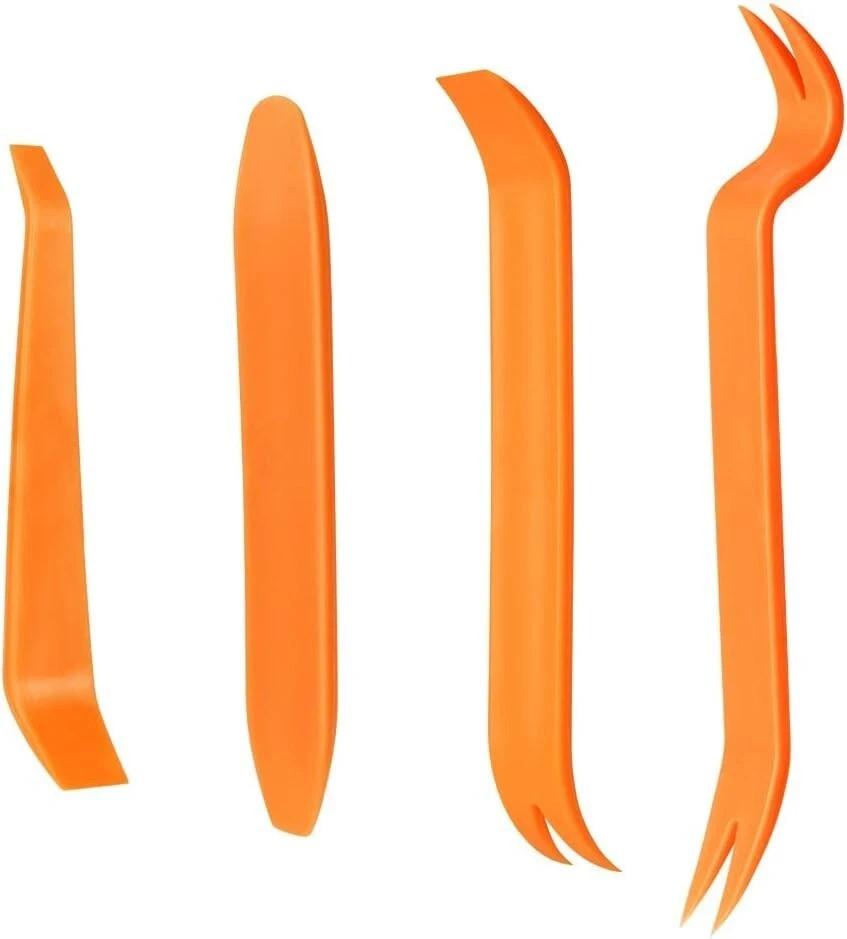 4Pcs Car Trim Radio Removal Tool Kit Panel Door Pry Dash Interior Clip Set New