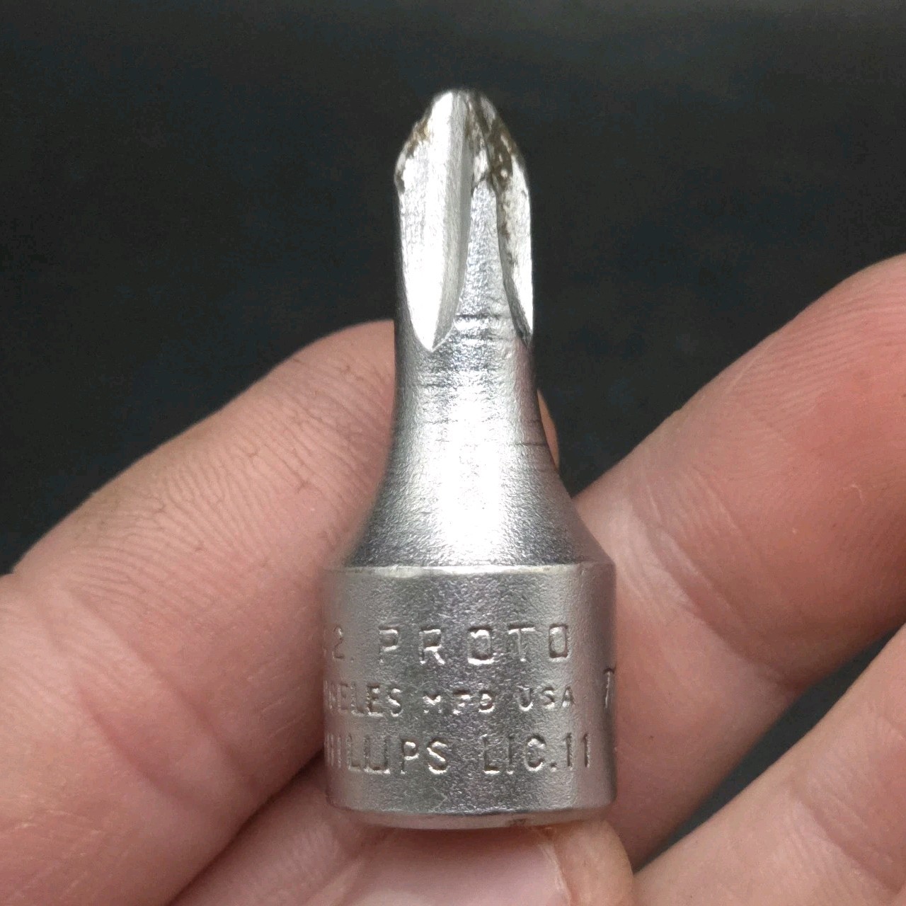 Vintage Proto 3/8” Drive Phillips Bit Socket & Adapter Set No. 5254 / 5242 USA