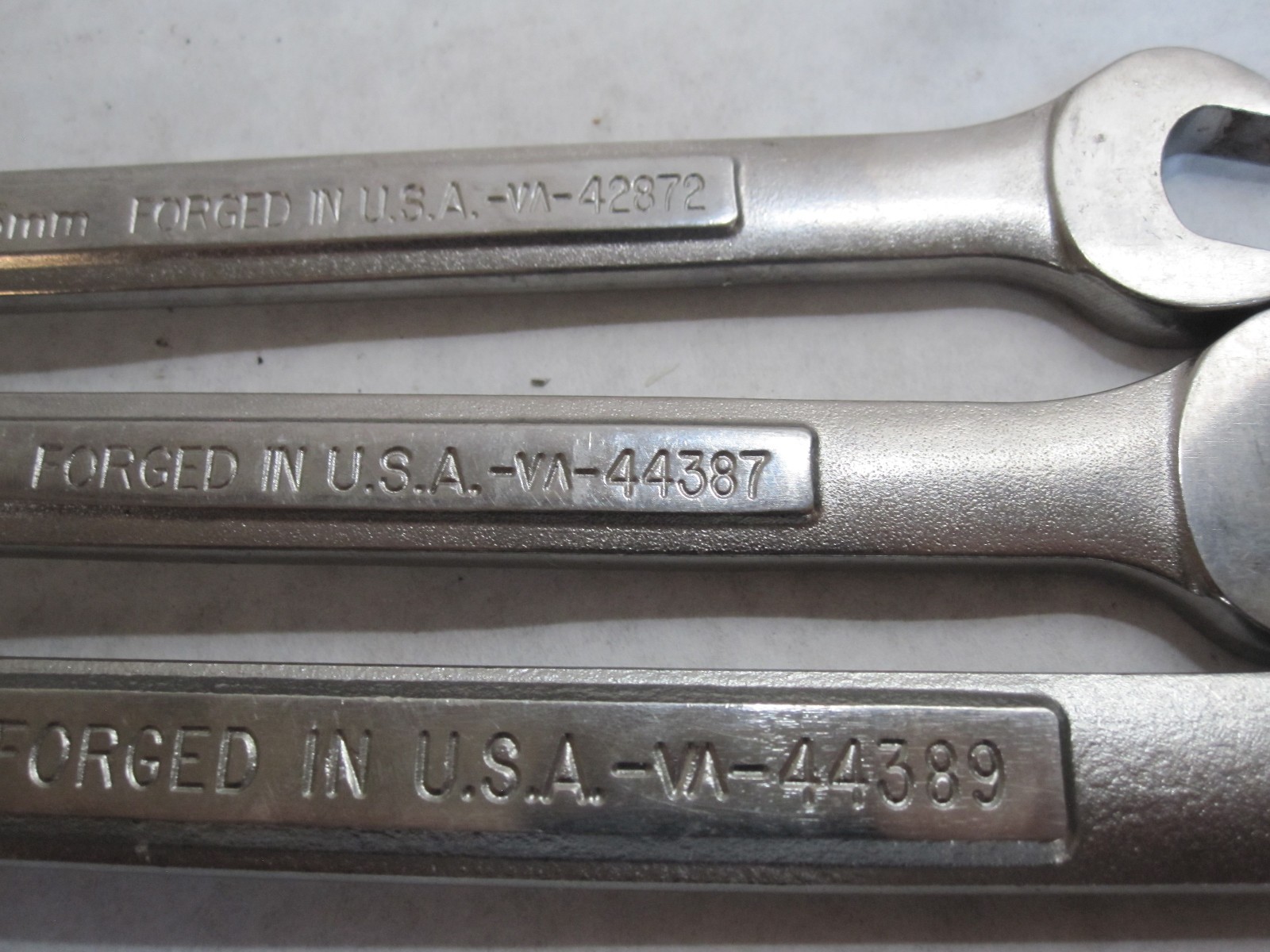 Craftsman set of 3 wrenches see description