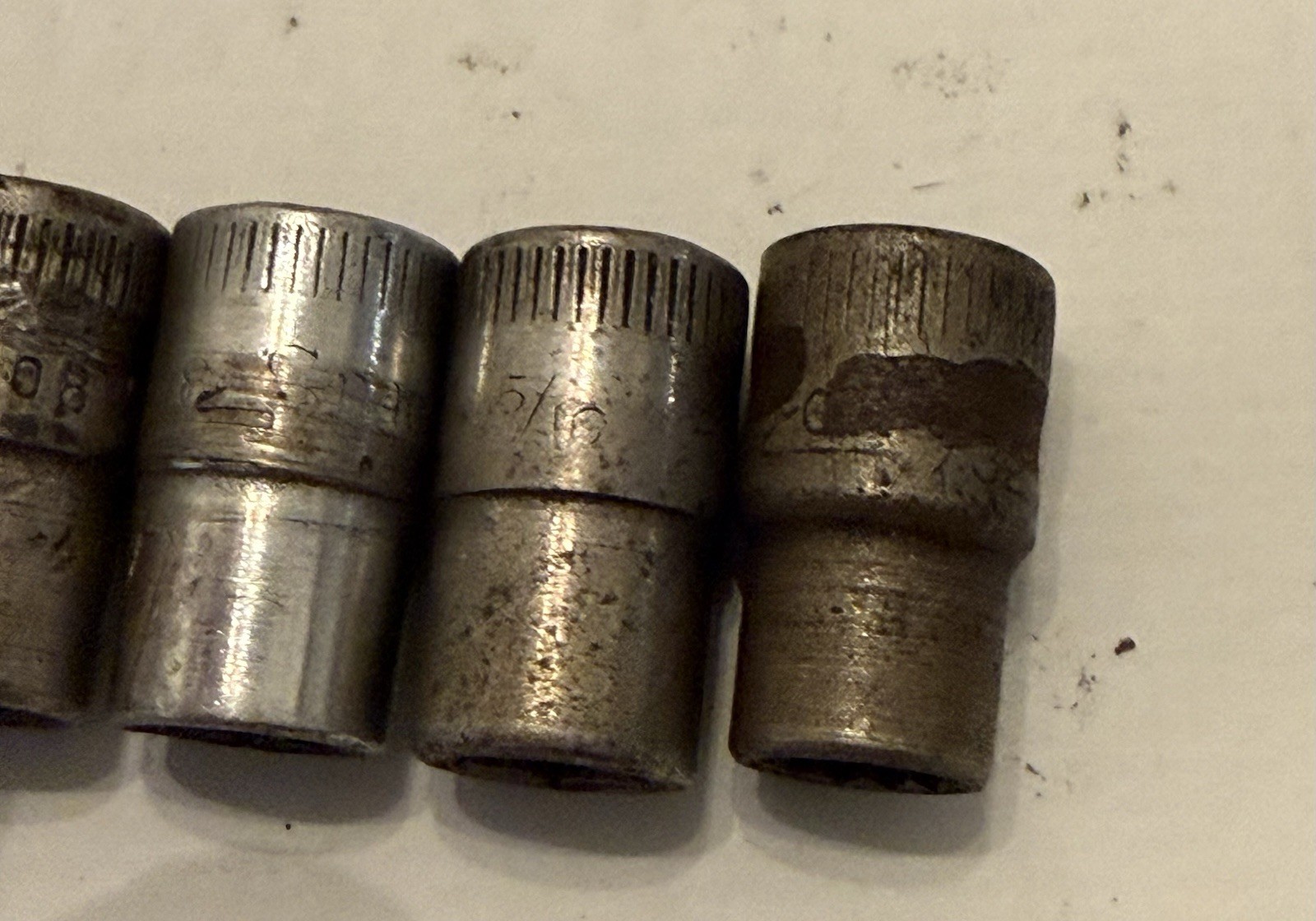 Snap On 1929/1931/1935…Antique Socket Set One Of A Kind!! See All Photos