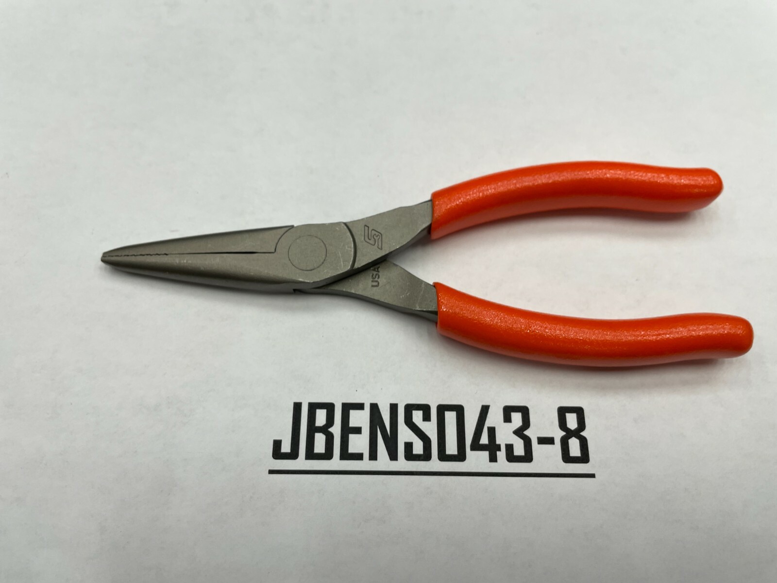 Snap-on Tools USA NEW ORANGE 6″ Soft Grip Needle Nose Pliers 95ACFO