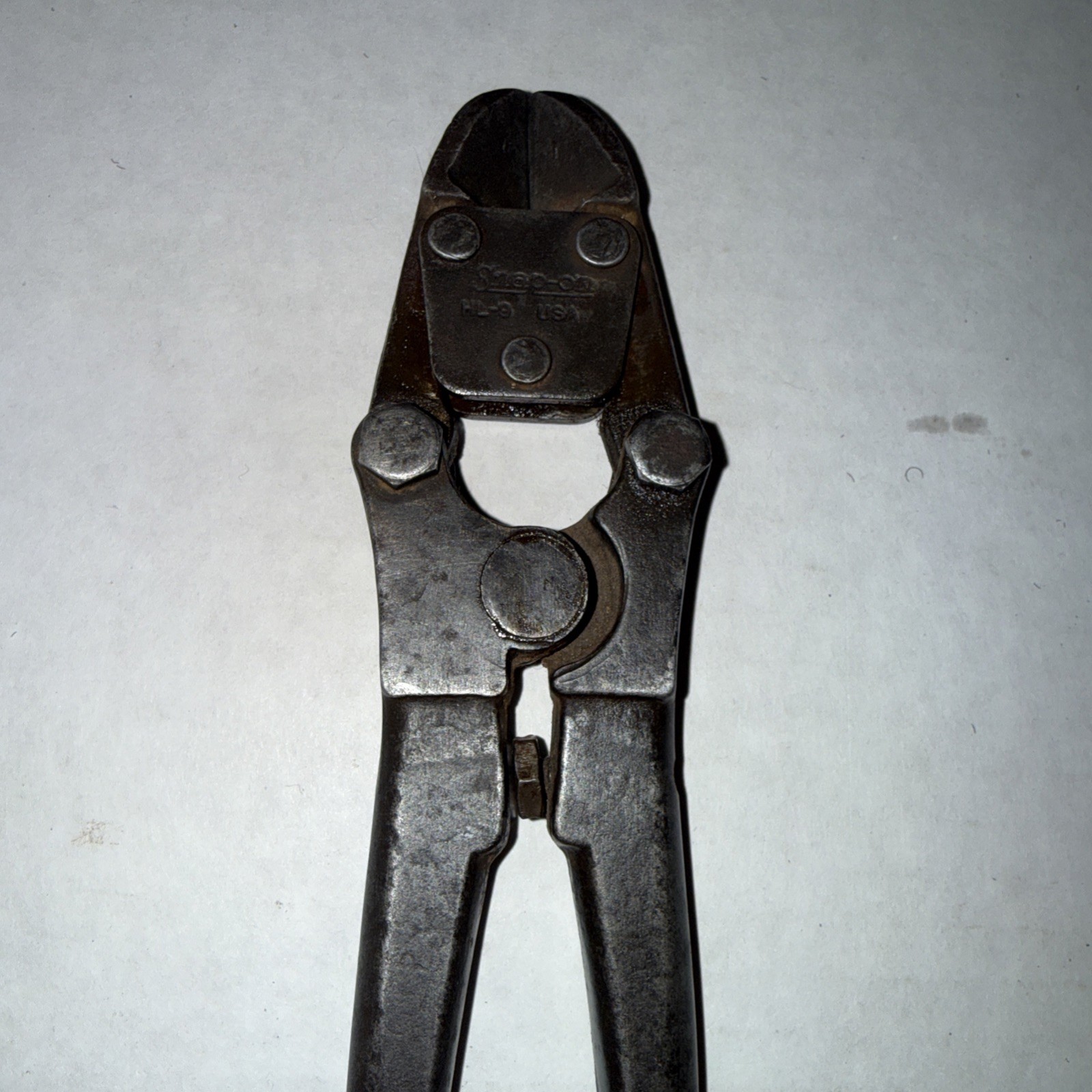 Vtg Snap-On Tools Made in USA HL-9 High Leverage Diagonal Cutters Pliers 9″ !!