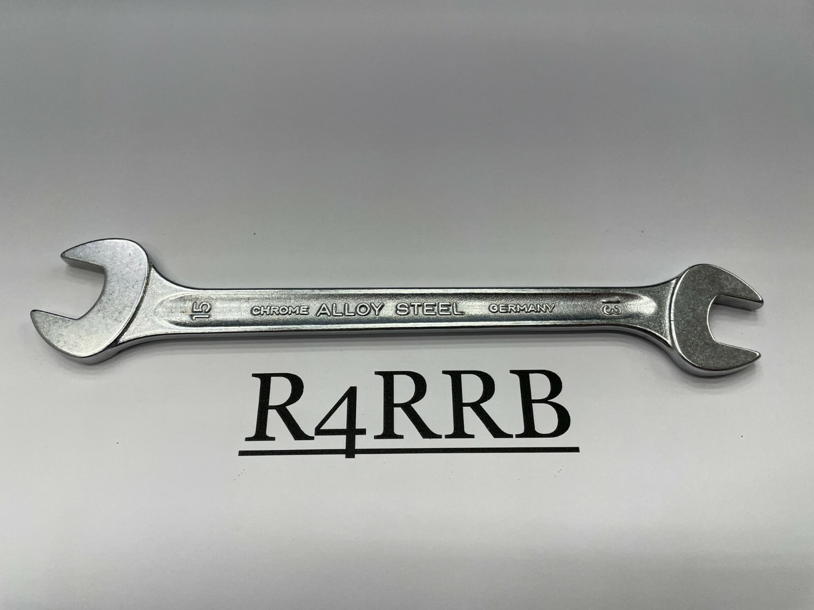 Stahlwille Tools Motor 10 GERMANY 15mm x 13mm Metric Double Open End Wrench