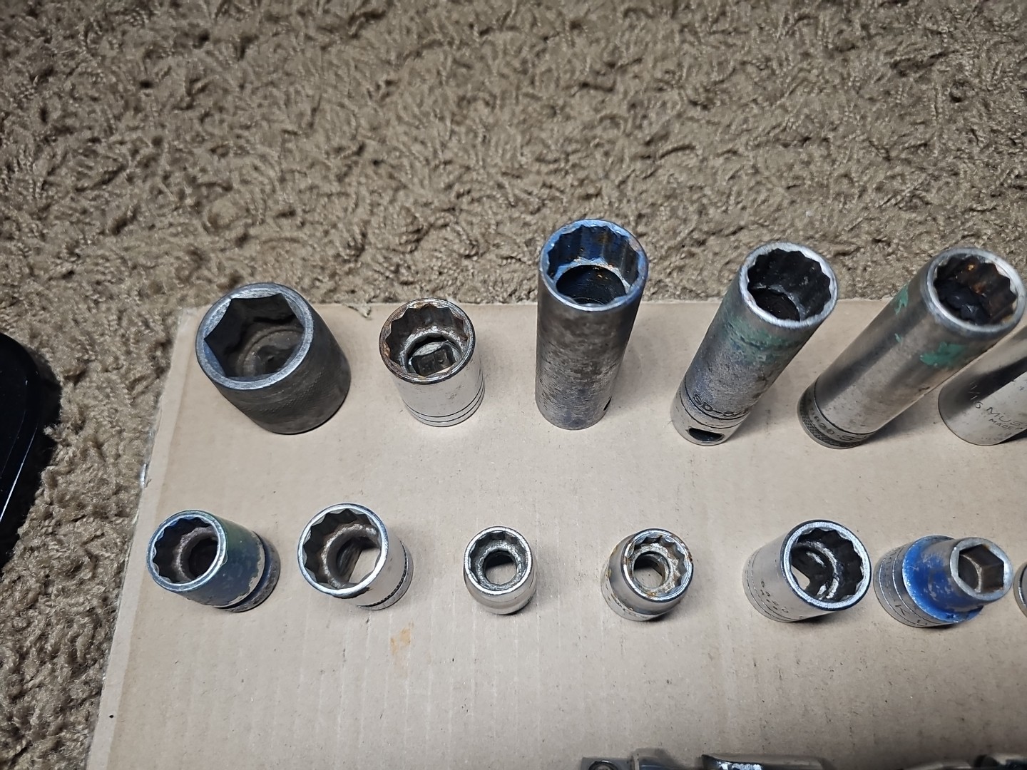 Vintage Various Socket Lot of 21 Ward’s P&C S-K TrueCraft Proto