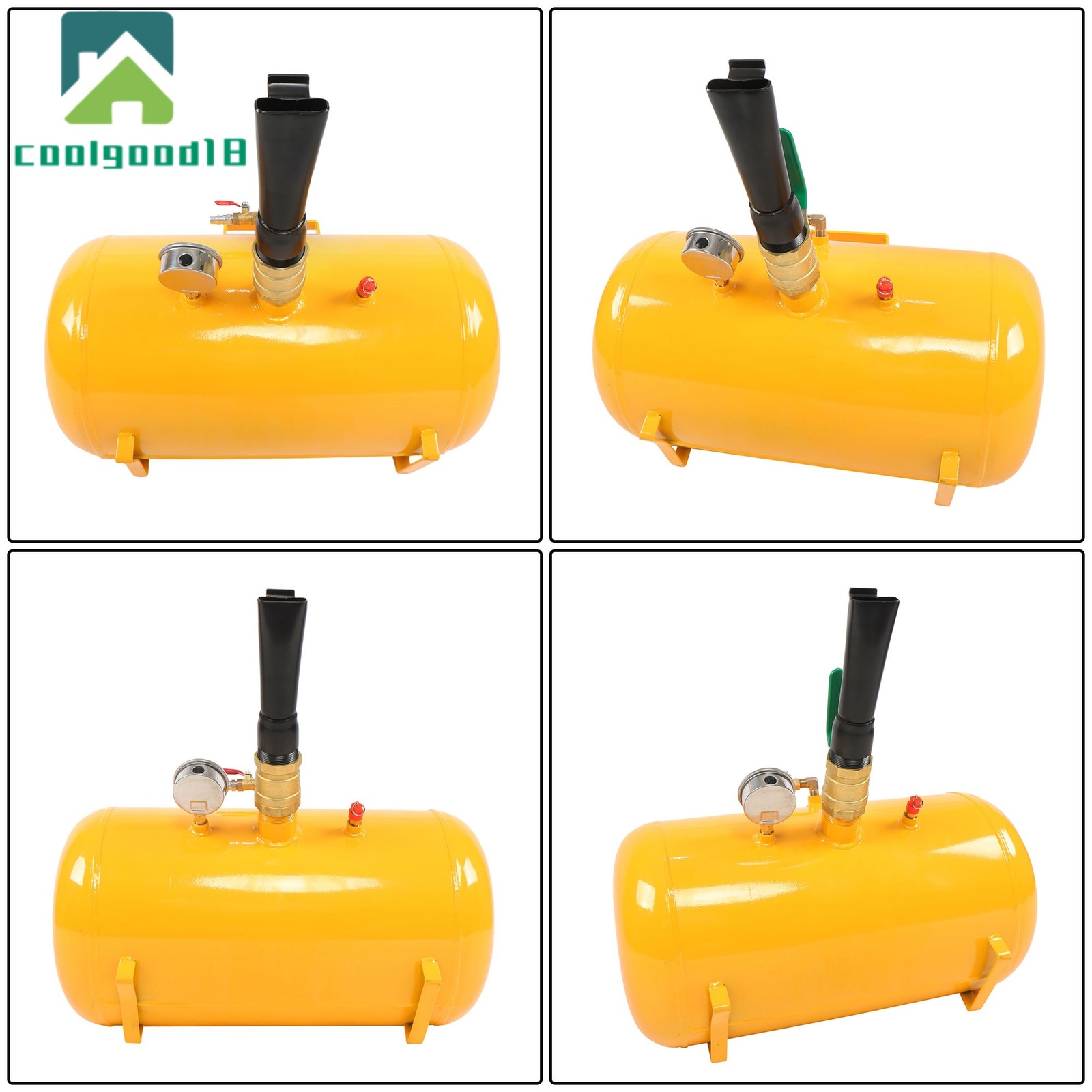 10 Gallon 145Psi Air Tire Bead Seater Blaster Tool Seating Inflator Truck ATV