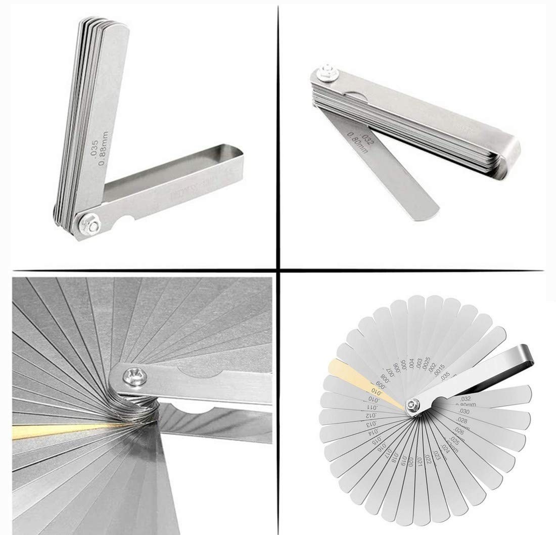Durable Manganese Steel Feeler Gauge for Various Measurement Applications