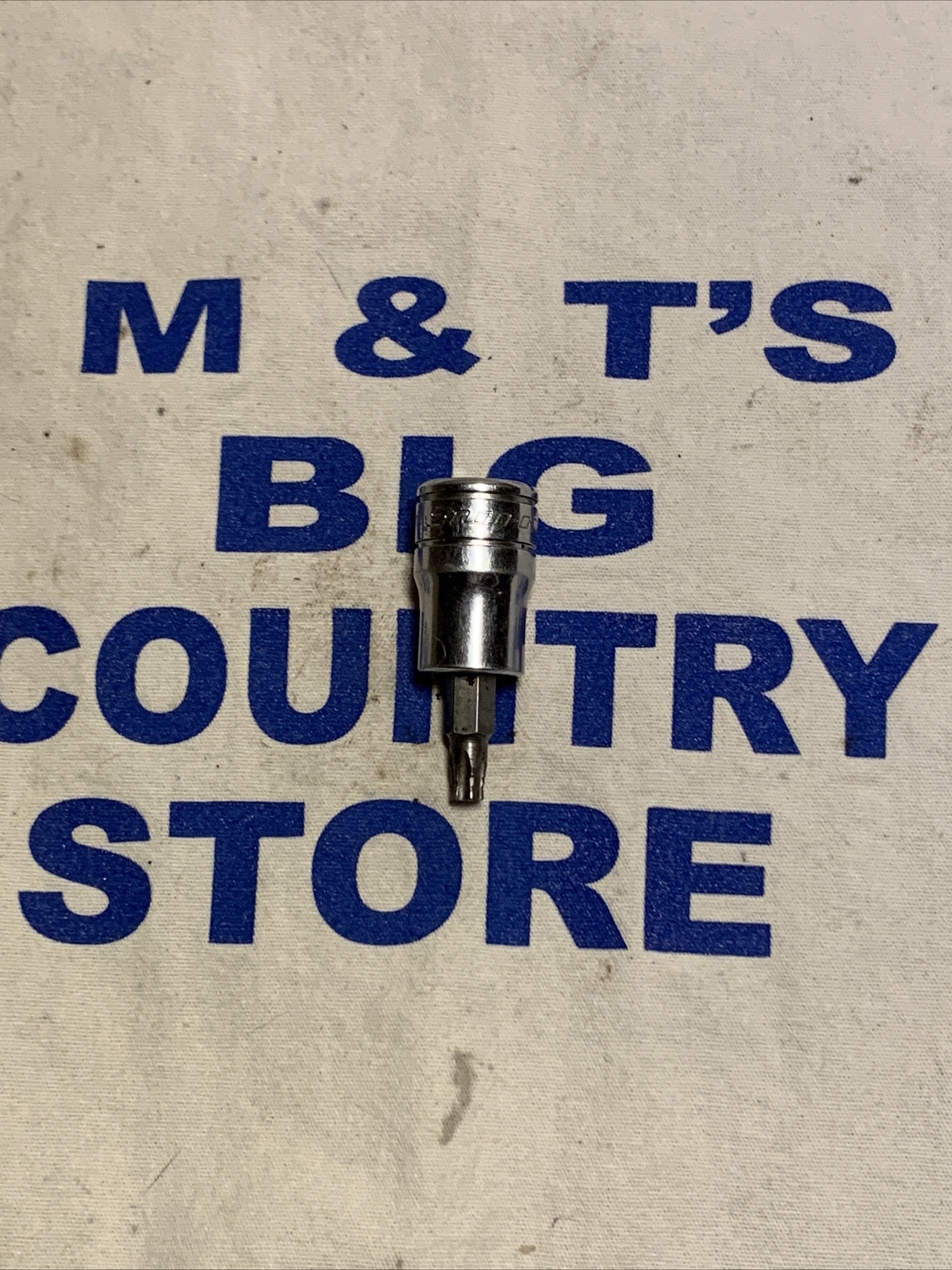 1997 Snap-on Tools USA 3/8″ Drive T27 Standard Torx Bit Chrome Socket FTX27E