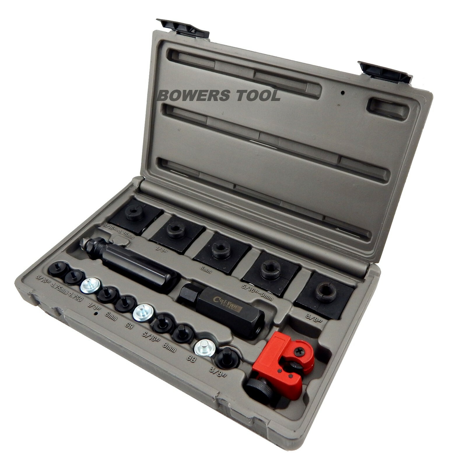 Cal Van Master In Line Double & Bubble Flaring Tool Set w Tube Cutter 165