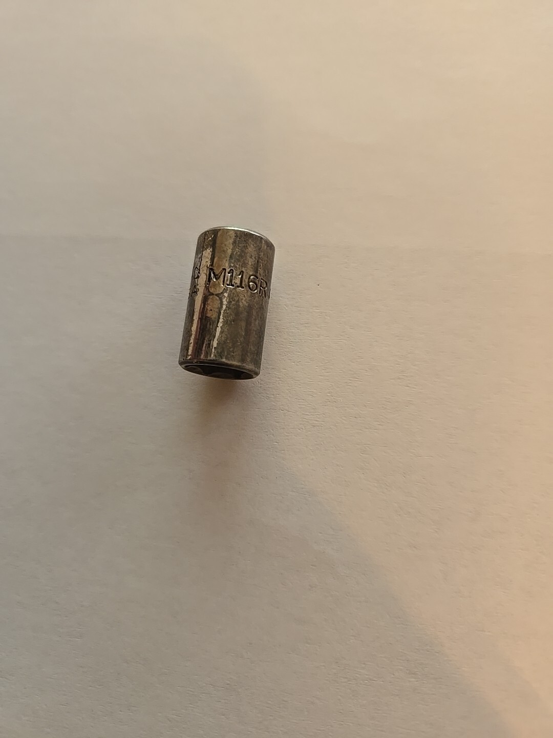 Mac Tools 1/4″ Drive 11/32″ 6PT SAE Shallow Chrome Socket USA Ugly M116R