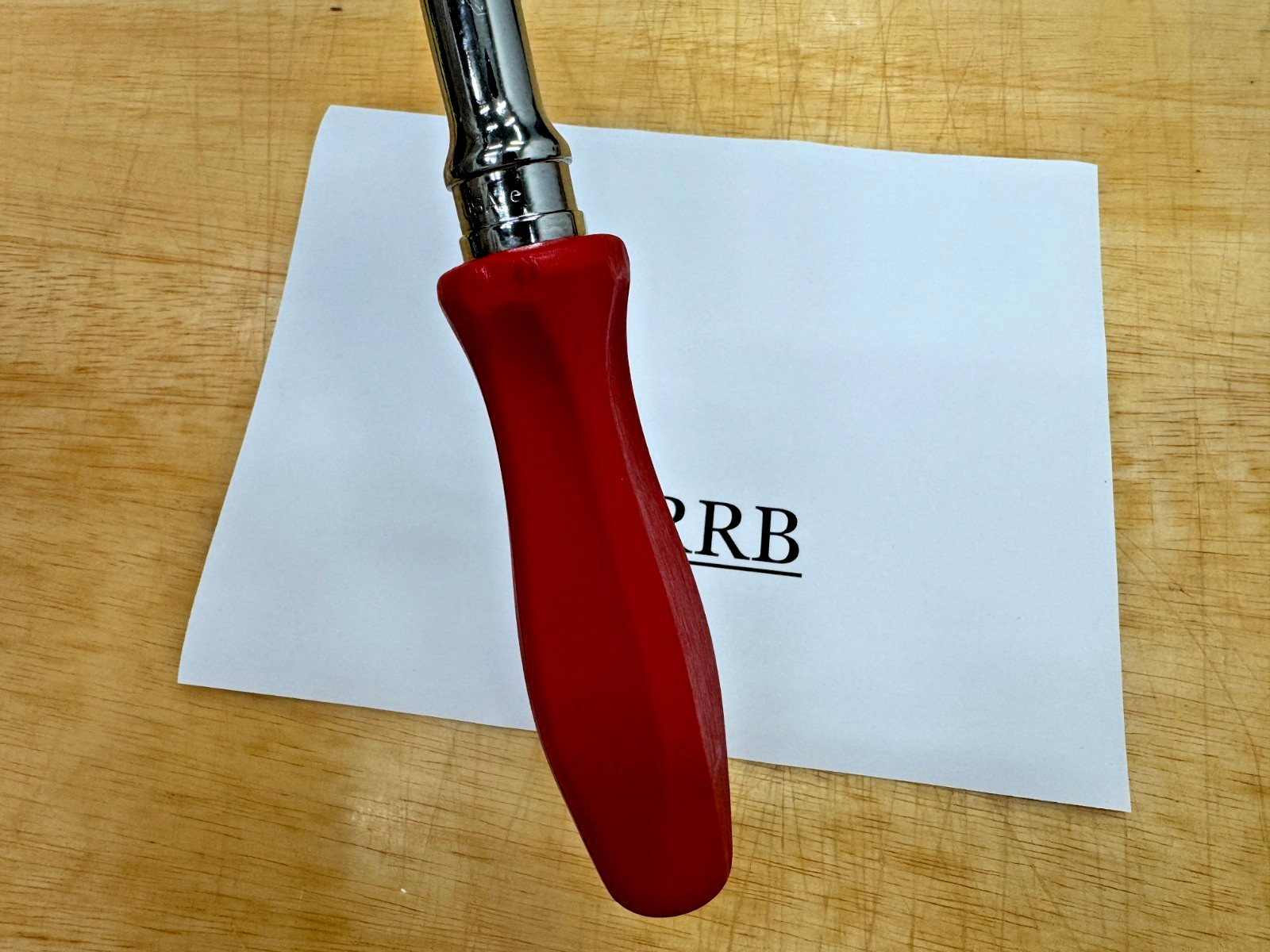 Snap-on Tools USA NOS RED 1/2″ Drive Hard Grip Handle Breaker Bar SHBBD24R RARE