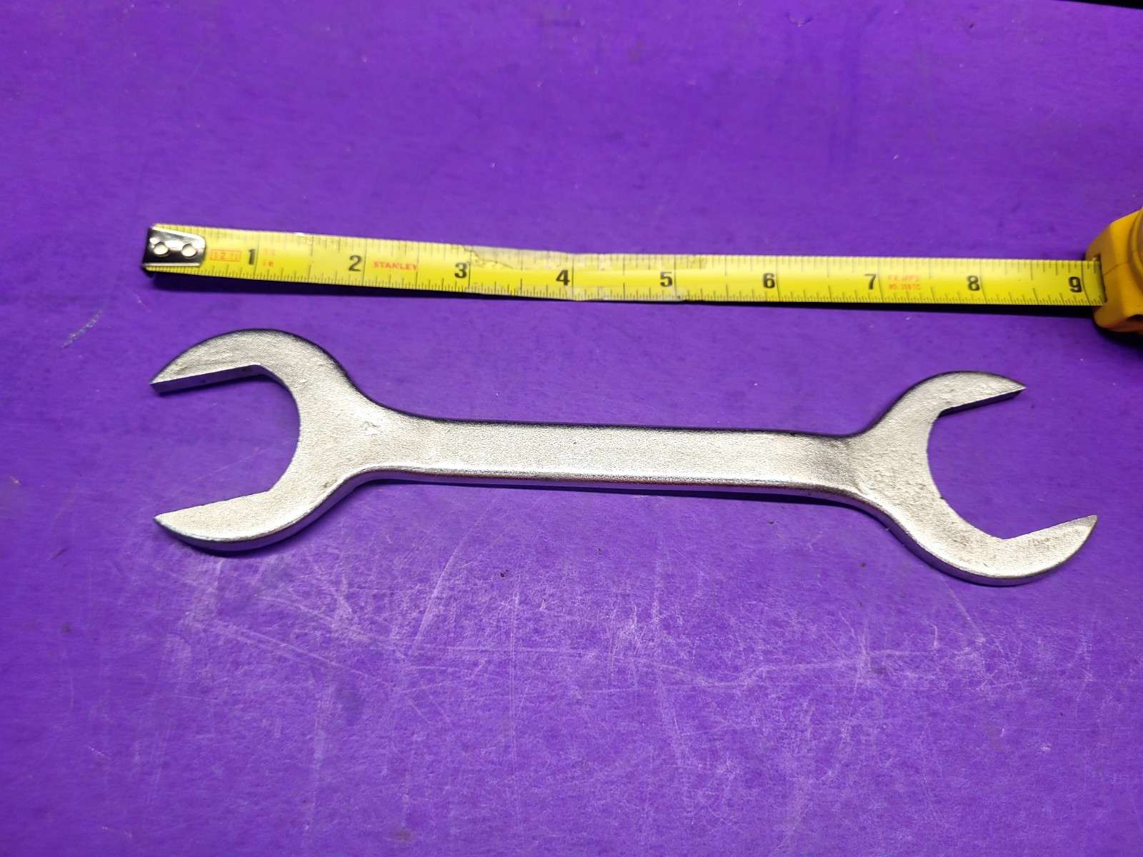 VINTAGE PROTO OFFSET OPEN END WRENCH 1-3/16- 1-1/4 AN8505-15. USA