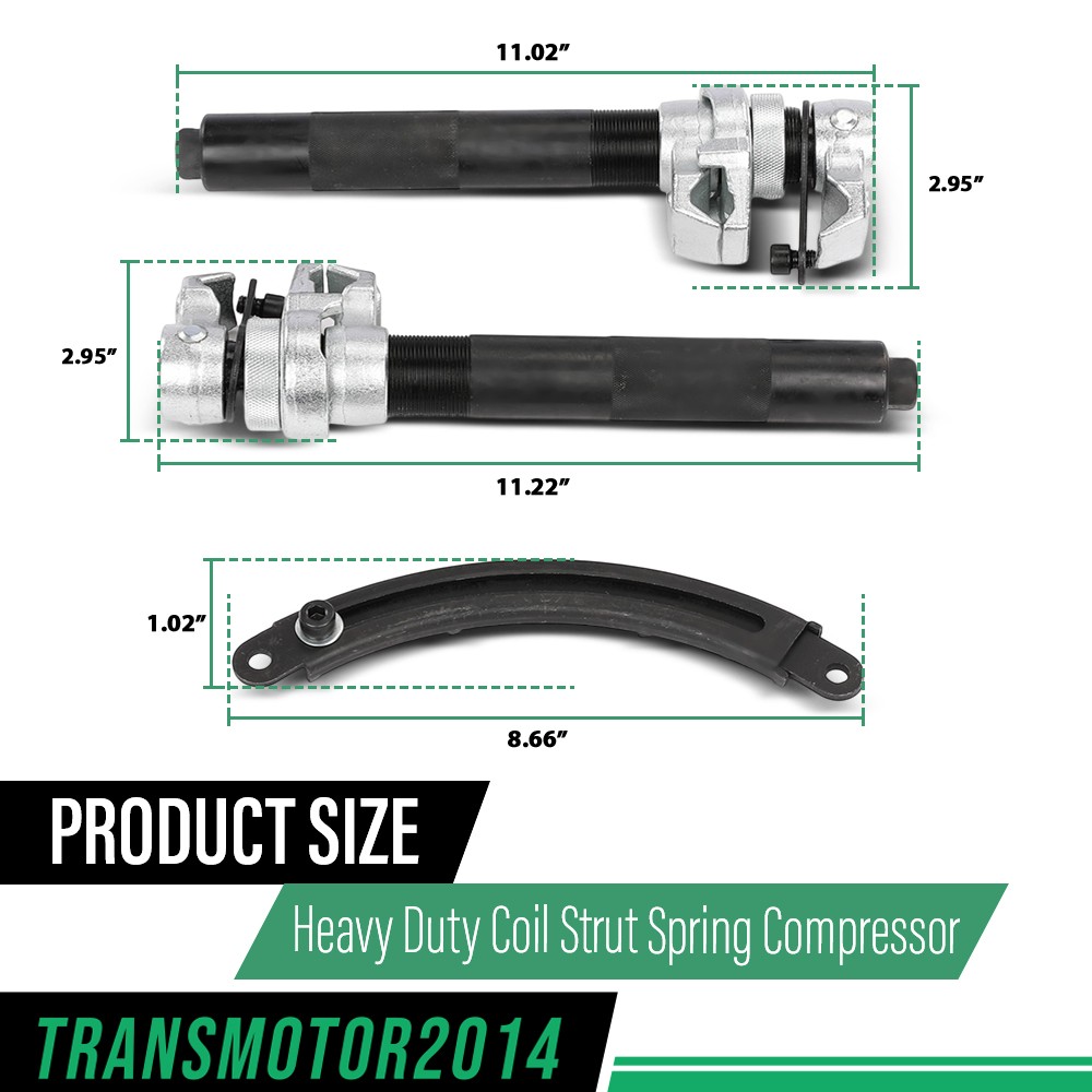 Remover Installer Suspension Auto Tool Heavy Duty Coil Strut Spring Compressor