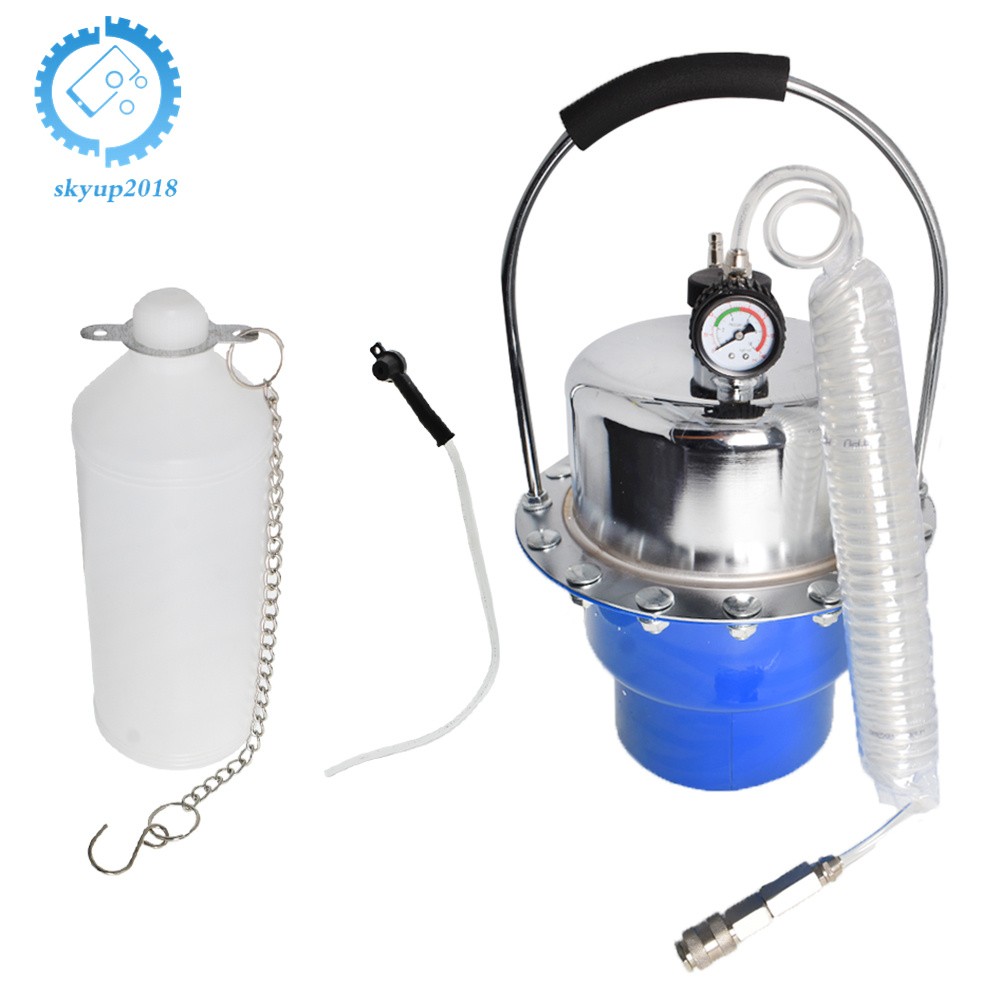 5L Portable Pneumatic Air Pressure Kit Brake & Clutch Bleeder Valve System Tool