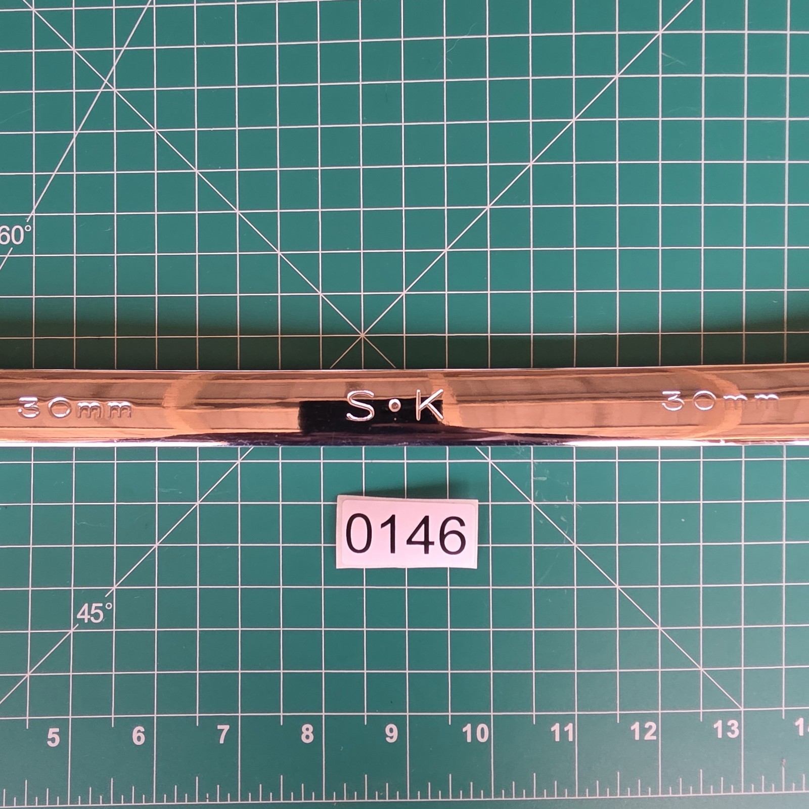S-K Pro Tools 30mm 12pt Metric Regular Combination Wrench #88330
