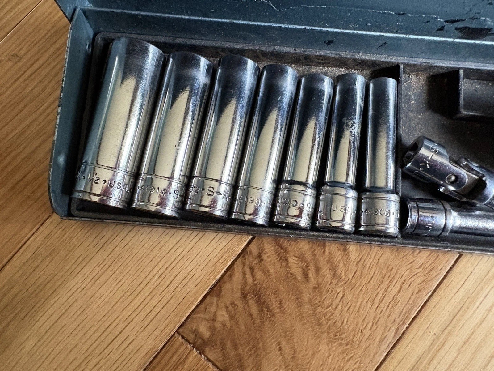 17pc S-K TOOLS Set 1/4″ Drive Socket Set Mechanic Tools USA