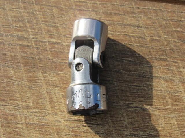 MAC 15MM XU615MM XU6 15 MM 3/8″ DRIVE 6 POINT SWIVEL FLEX UNVERSAL SOCKET XU615