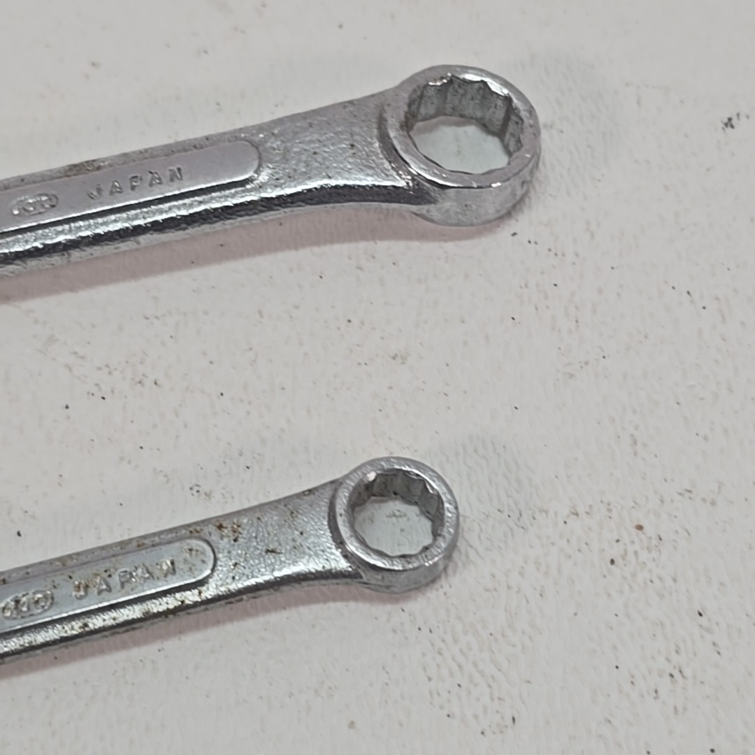 2 Fuller Japan KTC Combination Metric Wrenches 12 Point 10mm & 7mm