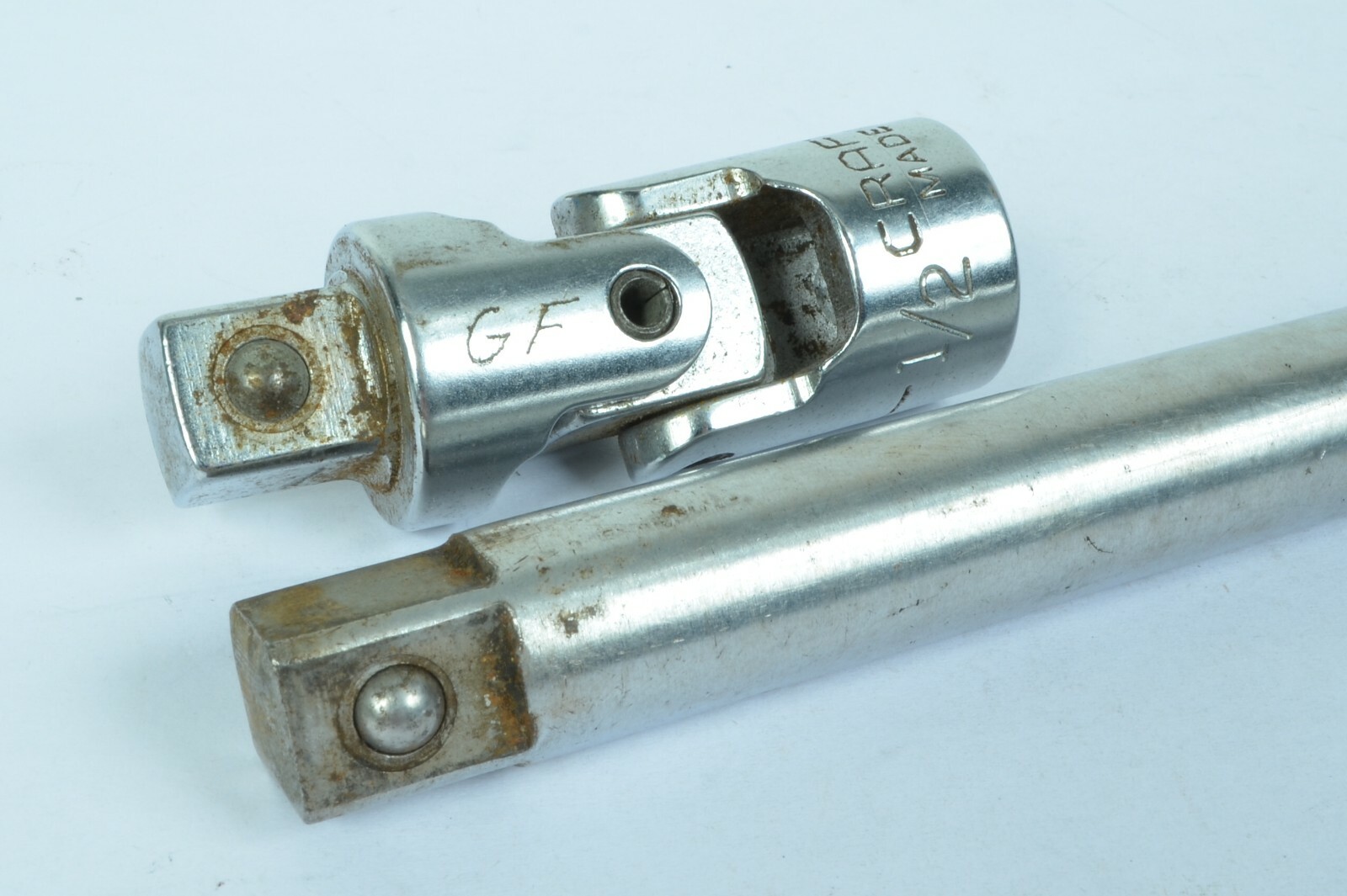 Craftsman -V- Series 1/2″ Drive U Joint and 10″ Extension Combo HAS ENGRAVING