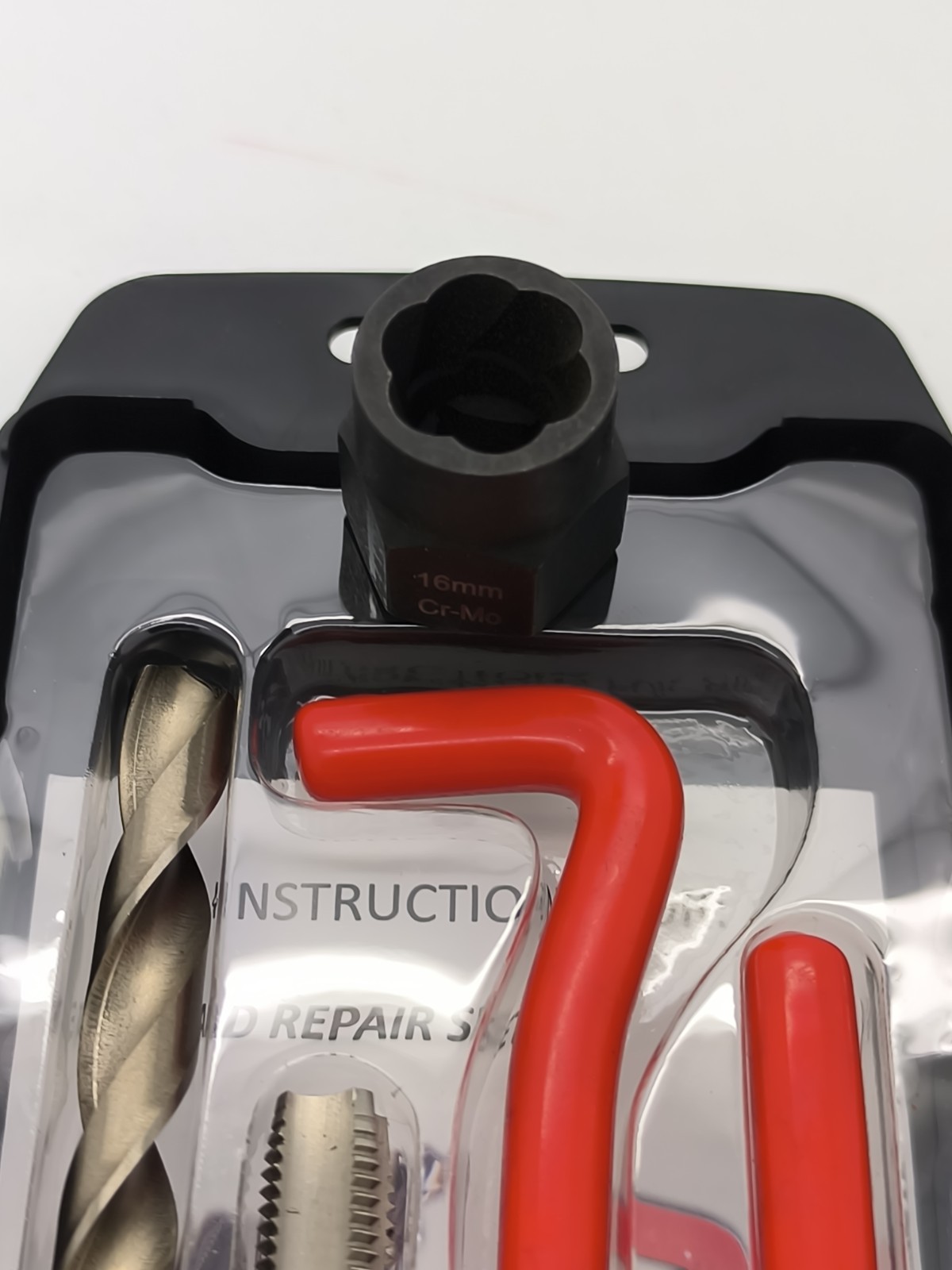 M8 x 1.25 Thread Repair Tool Stainless Heli-coil Wire Insert Kit