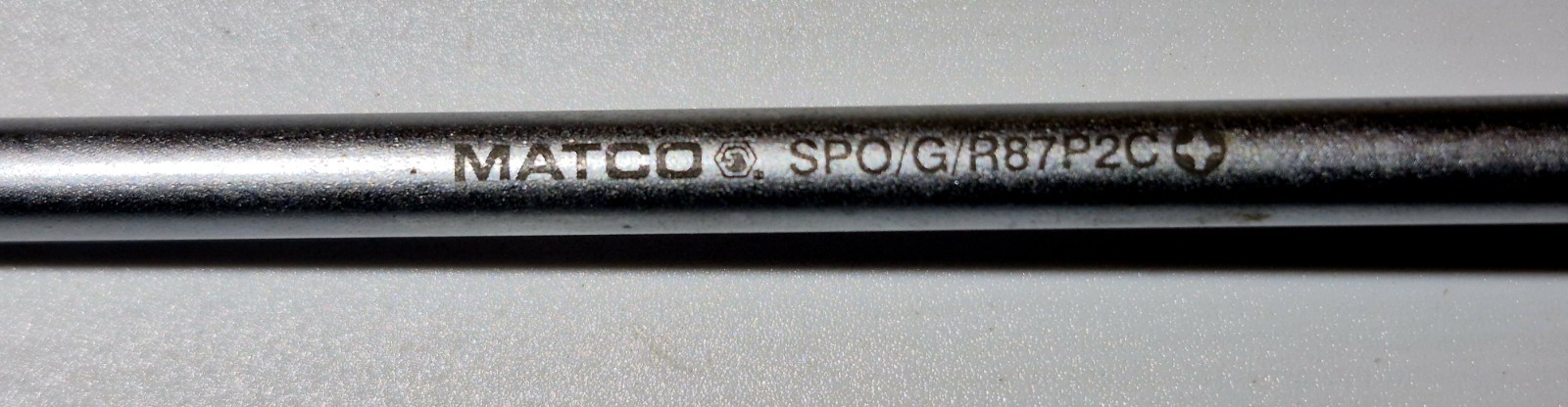 Matco Tools SPR87P2C #2 Phillips 12″ Long Witte Germany Screwdriver #2×7″ Shaft