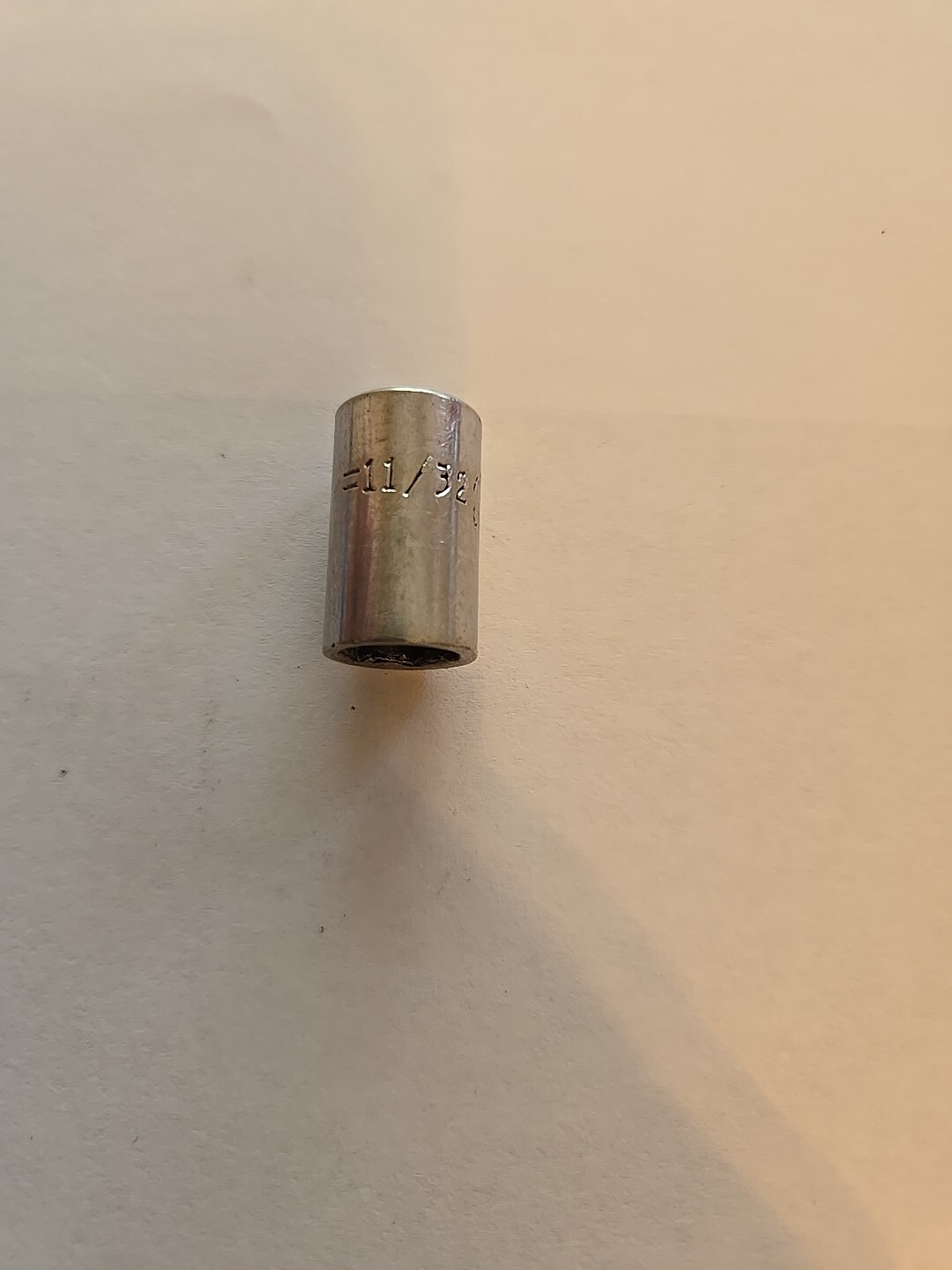 Mac Tools 1/4″ Drive 11/32″ 6PT SAE Shallow Chrome Socket USA M116