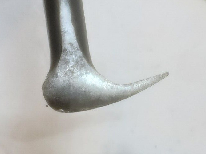 NICE SNAP ON TOOLS 1650 LADY FOOT ROLLING HEAD PRY BAR 15.5″ LONG