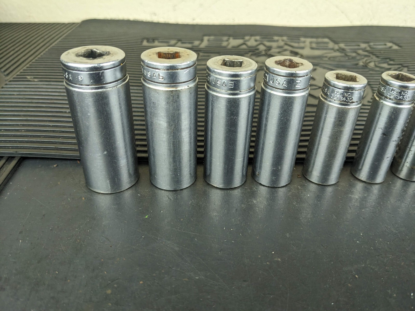 #bg234 Snap on Tools 211SFSY 3/8″ Drive Deep Chrome Socket Set Socket Set