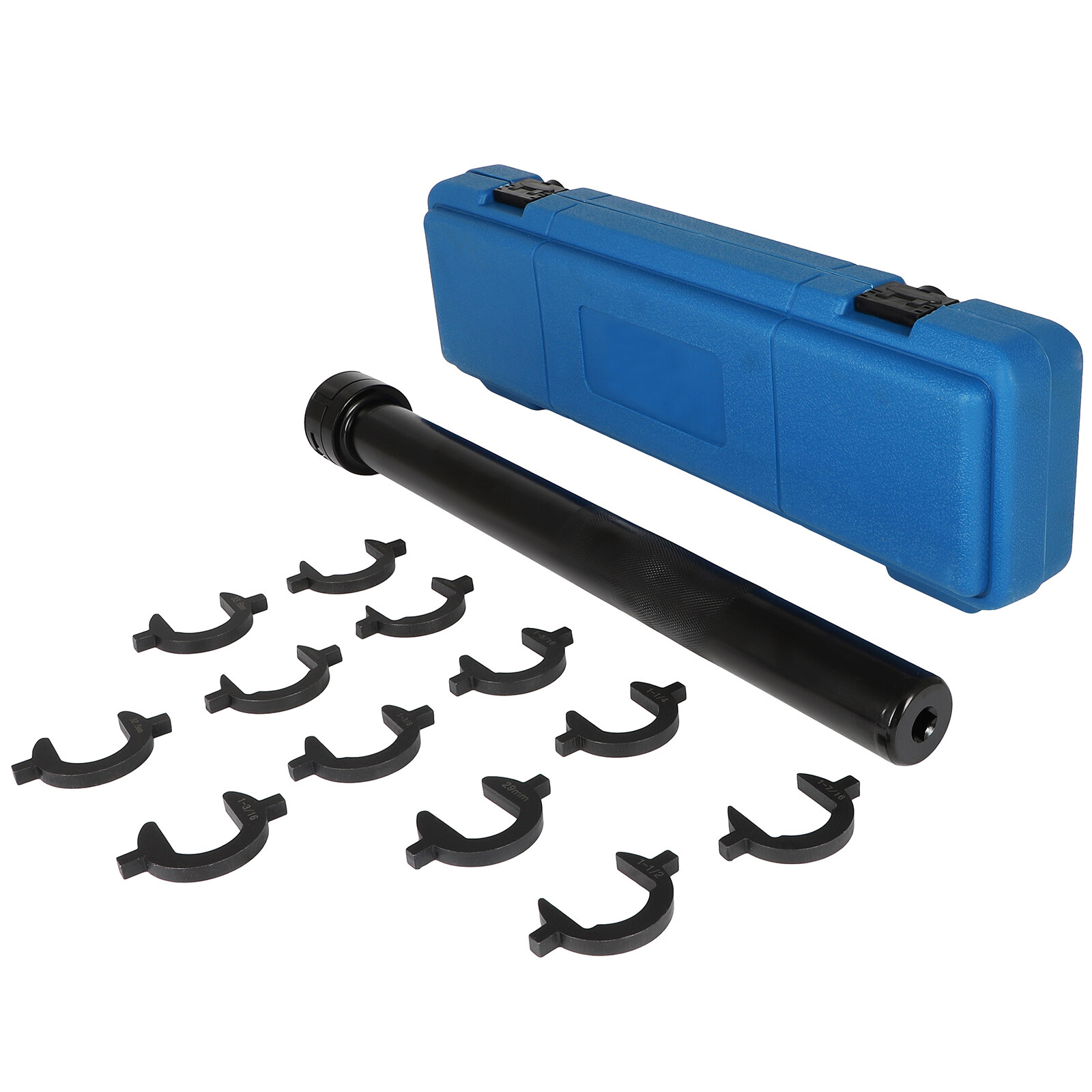 13pc Inner Tie Rod Removal Installation Tool Set with 12 SAE & Metric Adaptors