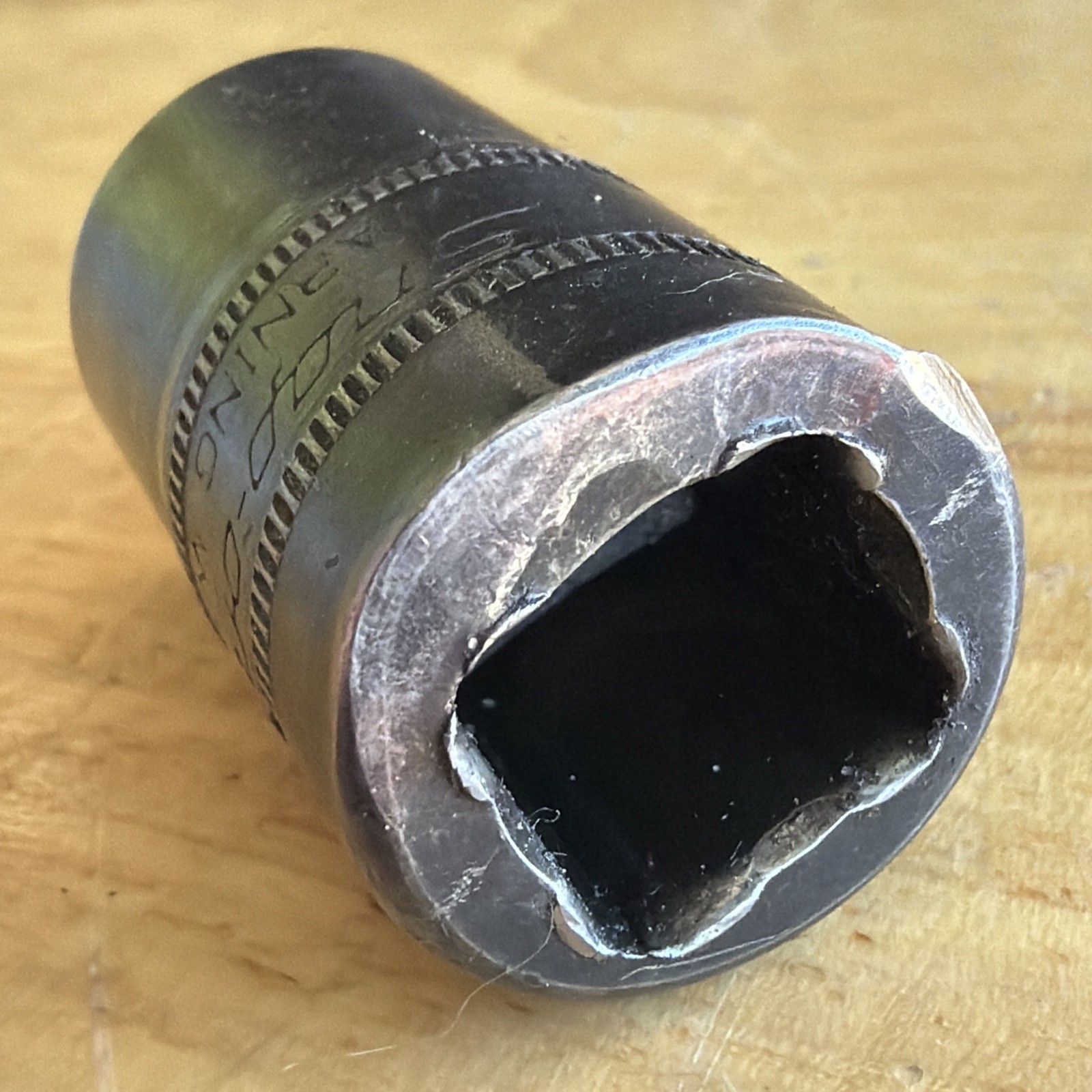 Snap On Tools 14mm Shallow Impact Socket 1/2″ Drive 12 Point IMDML140 USA