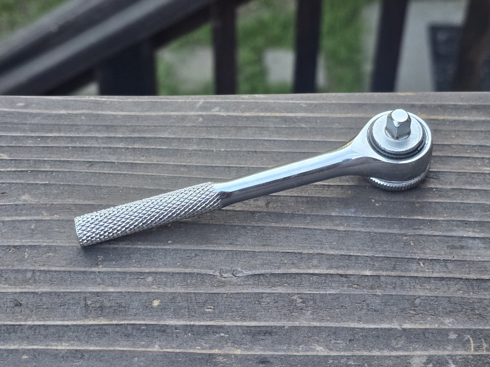 Challenger #1060D 1/4″ Drive Thumbwheel Ratchet Proto Excellent