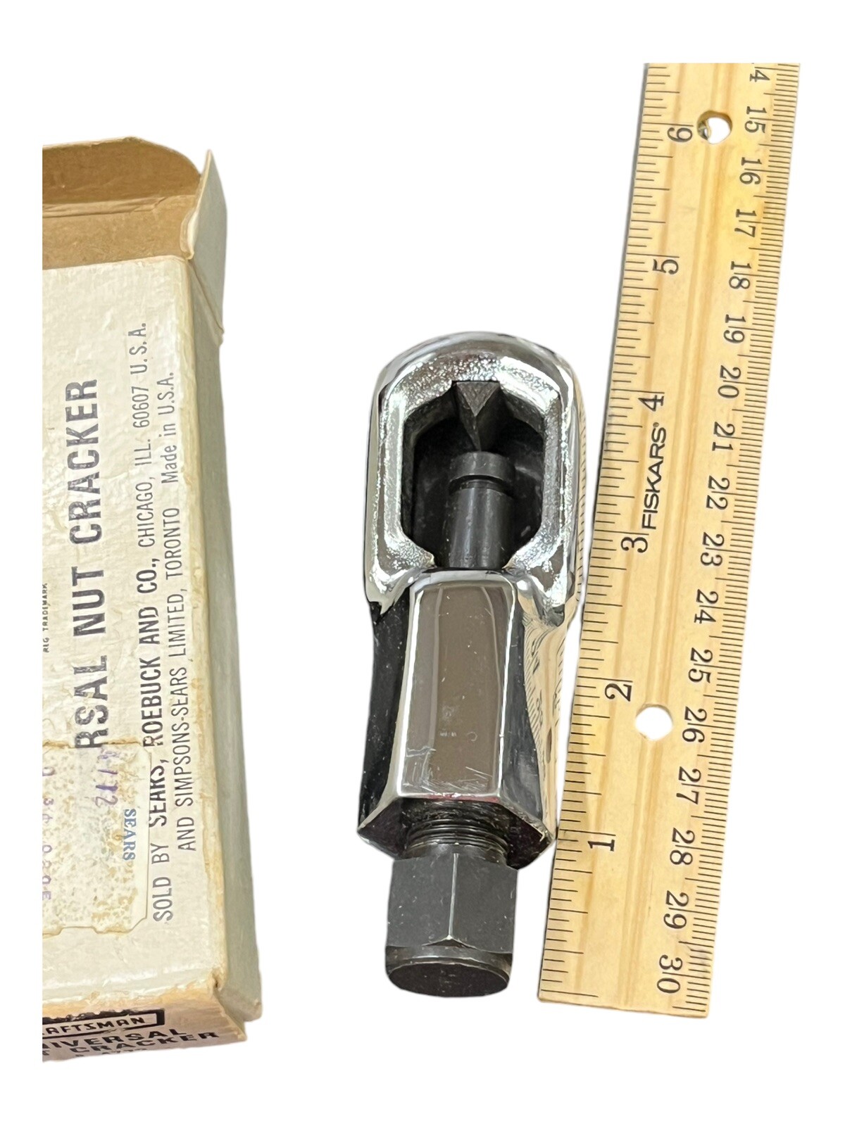 Vintage NOS Craftsman Universal Nut Cracker Splitter 4772 Made in USA