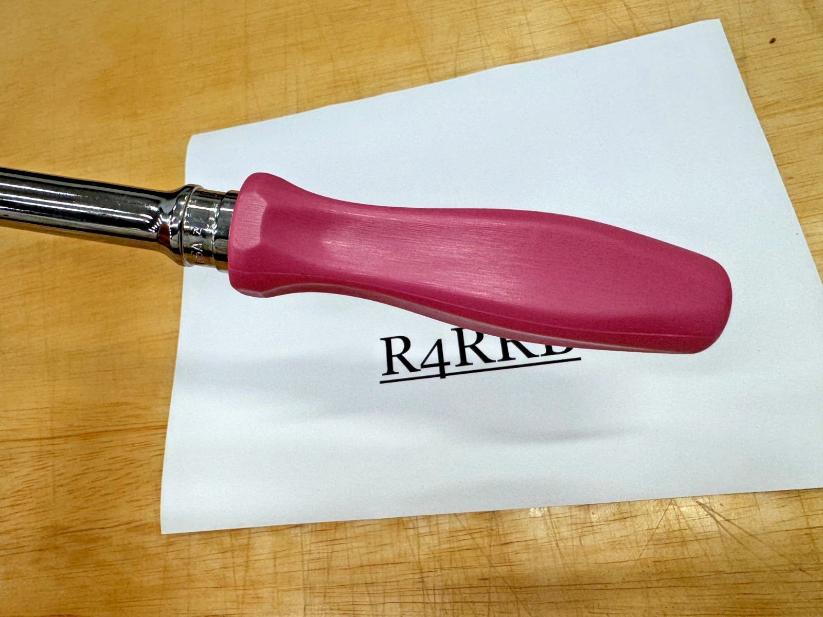 Snap-on Tools USA PINK PEARL 1/2″ Drive Hard Grip Handle Breaker Bar SHBBD24PP