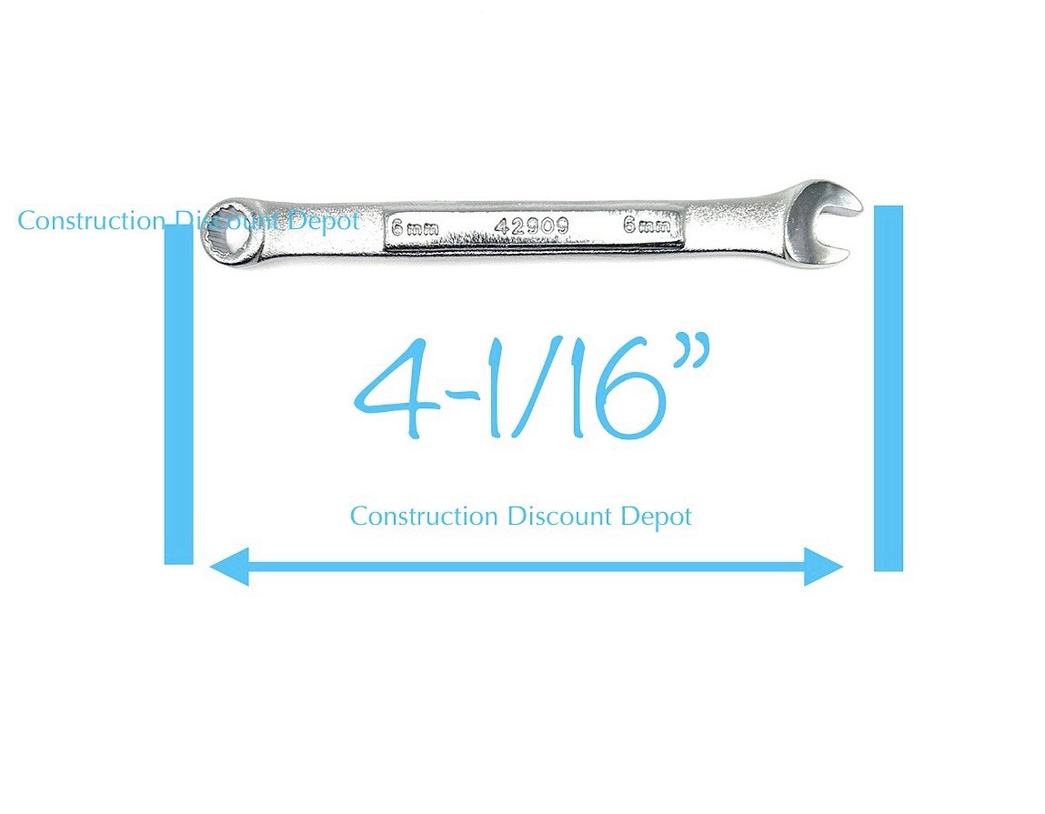 CRAFTSMAN Combination Wrench Metric 6mm CMMT42909 12-point 6 mm