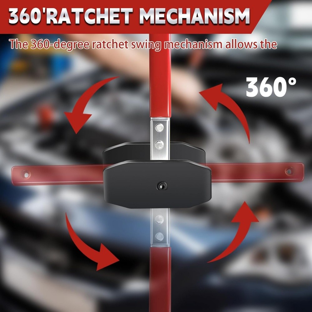 Car Ratchet Brake Piston Wrench Press Portable Spreader Caliper Pad Install Tool