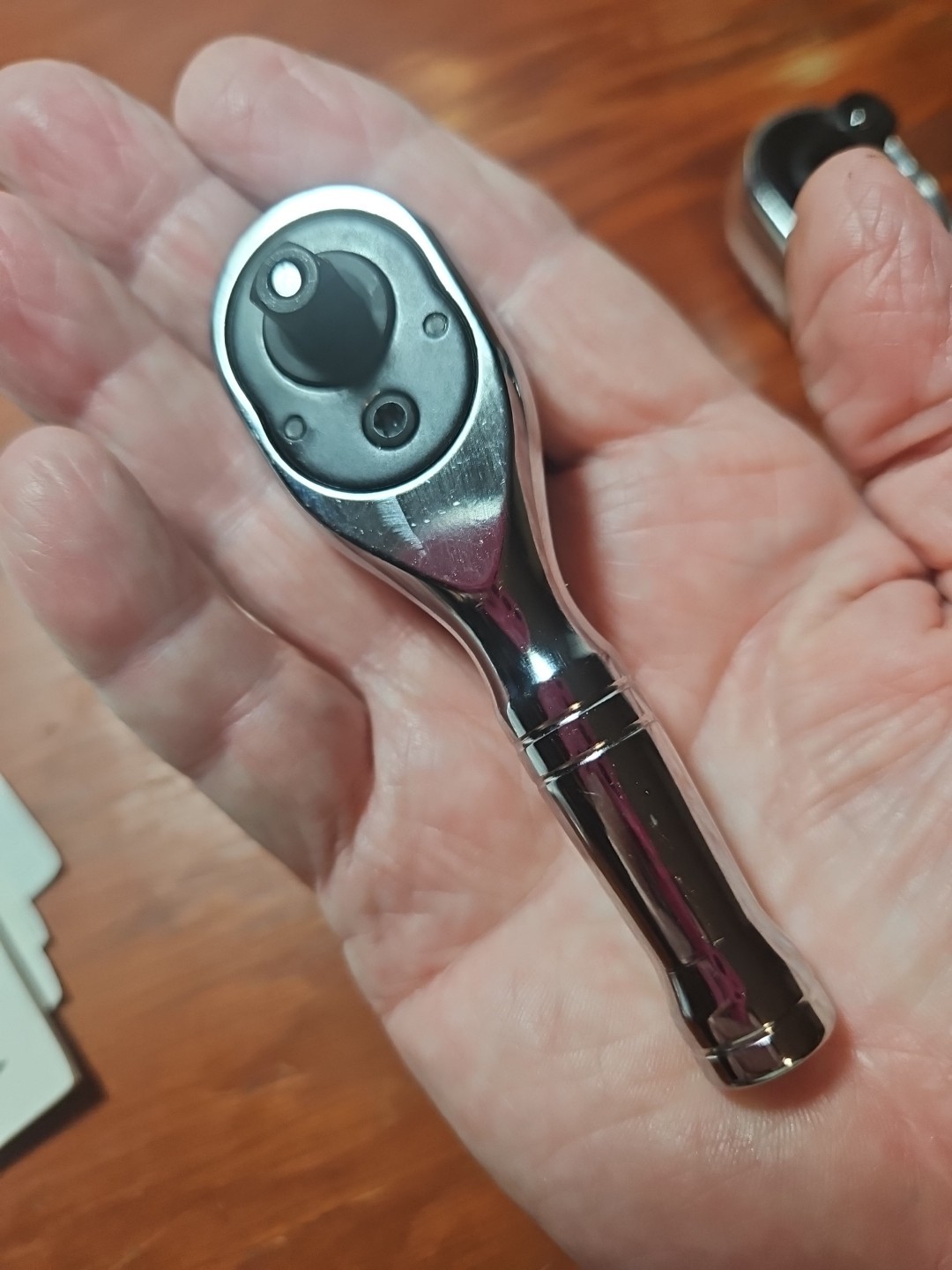 Brand New! 3 Stubby Ratchet Set, 1/4″, 3/8″, 1/2″ 72 Teeth