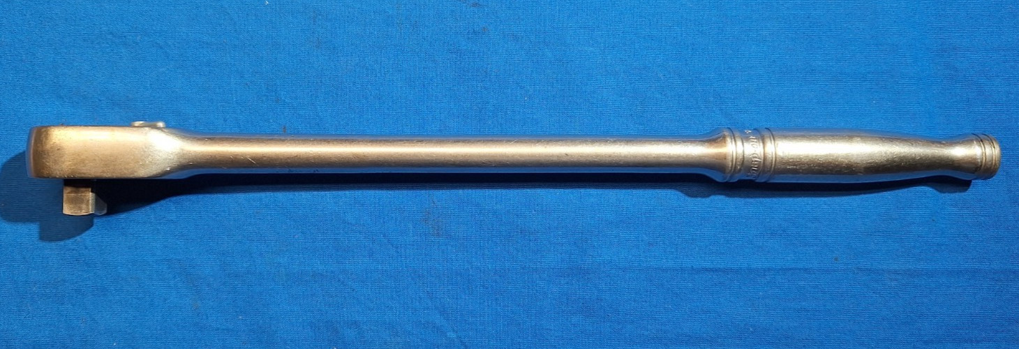 1976 old logo Snap-On SL715 1/2″ drive ratchet 15″ long