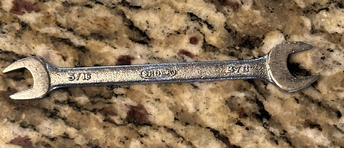 Vintage Showa 9/16 In X 5/8 In SAE Open End Wrench Japan
