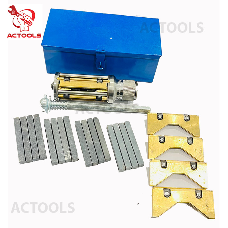 New Cylinder Engine Hone Kit 2 1/2″ to 5 1/2″ Honing Machine + 4 Grit Stones USA