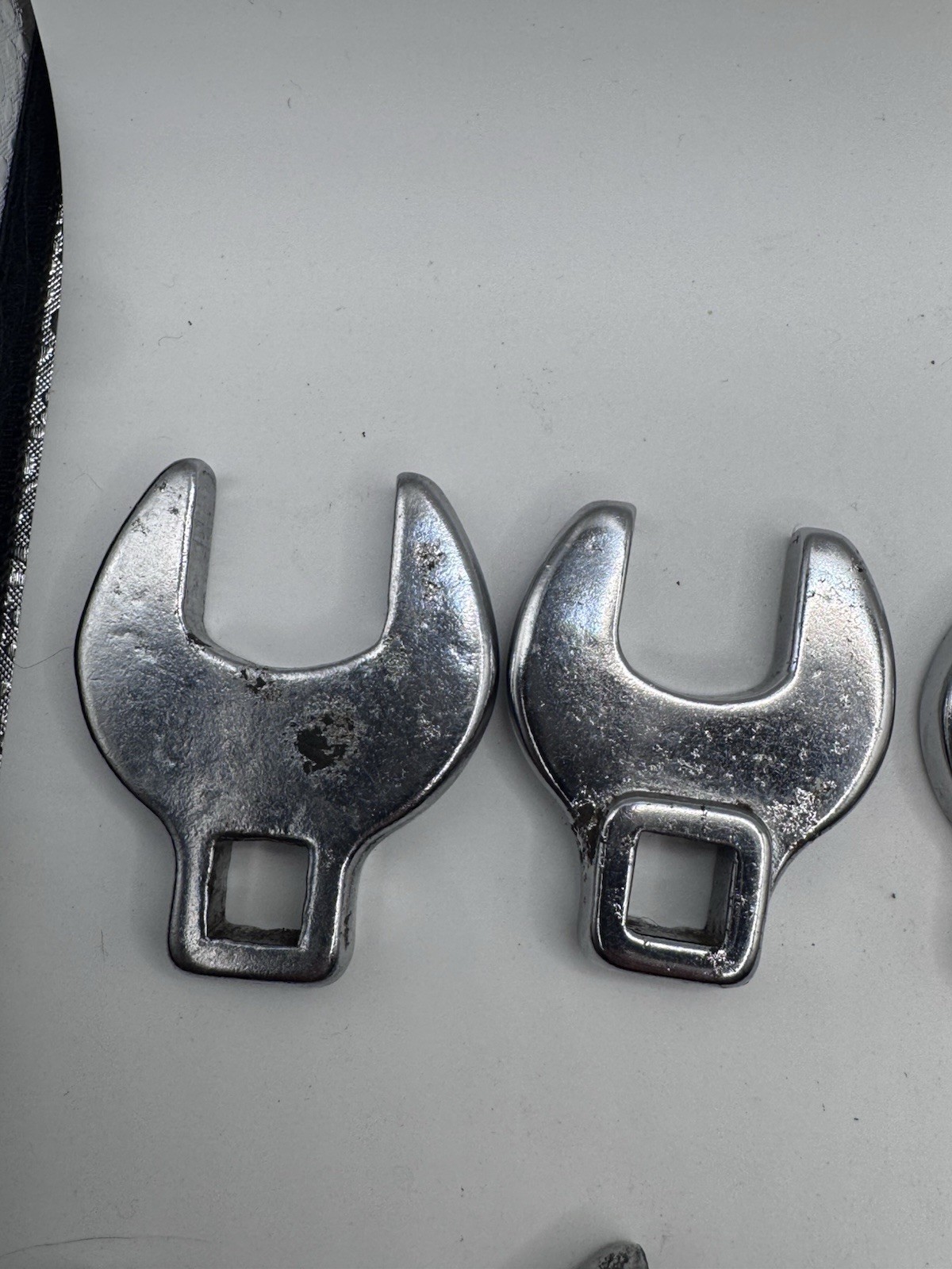 15 Pc 3/8 Drive Crowfoot Flare Nut Wrench Lot SAE Metric Craftsman TTC